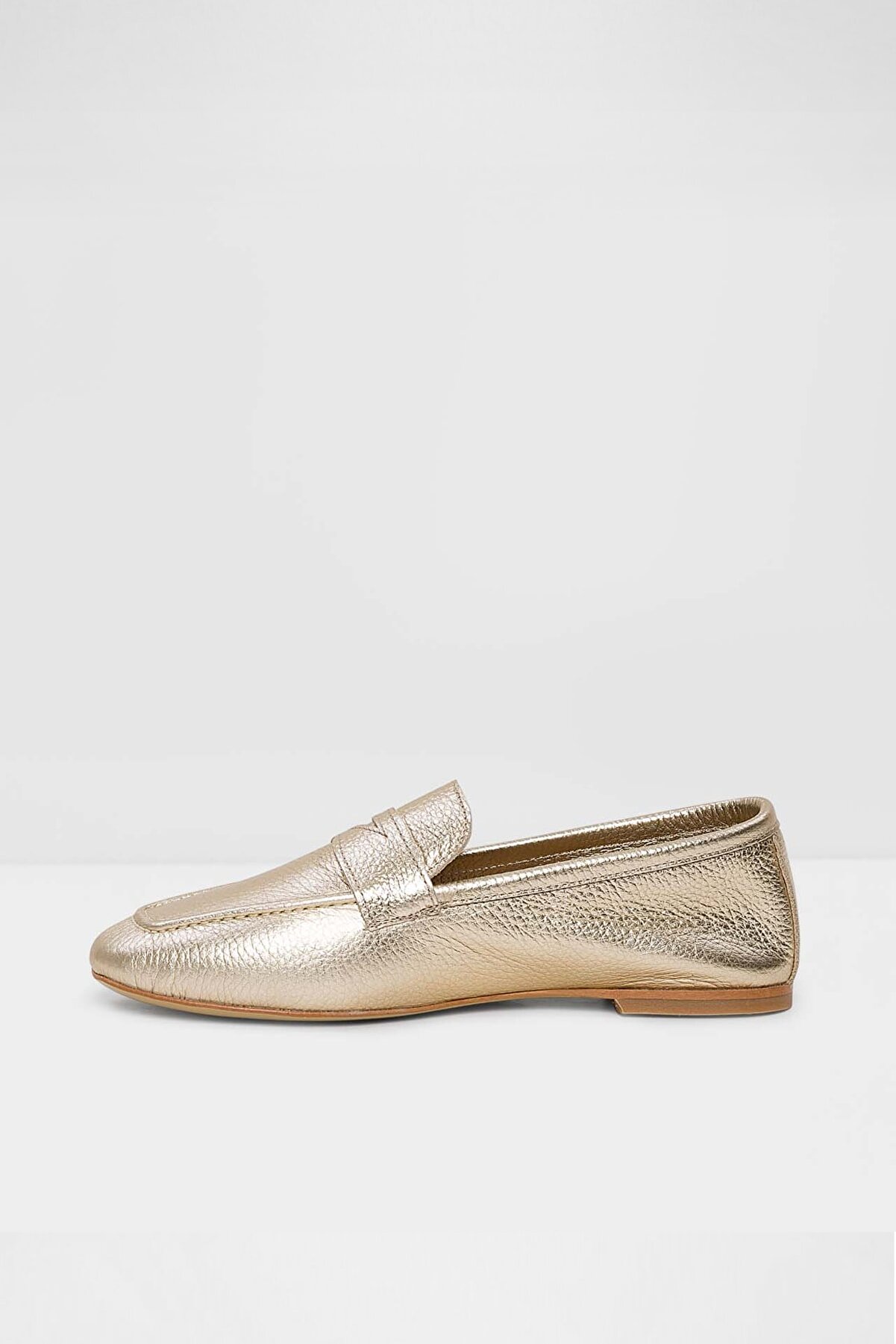Aldo Kadın Altın Loafer Ayakkabı