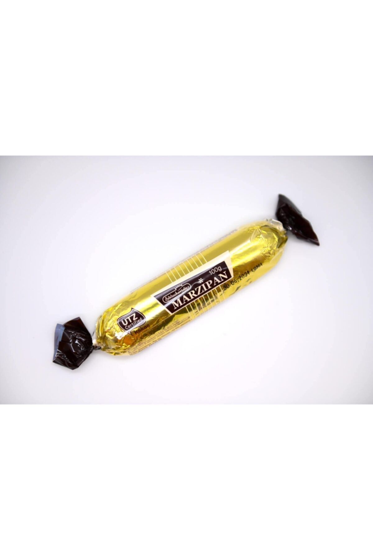 Schluckwerder Dark Chocolate Covered Marzipan Bar 100g X 2 Adet