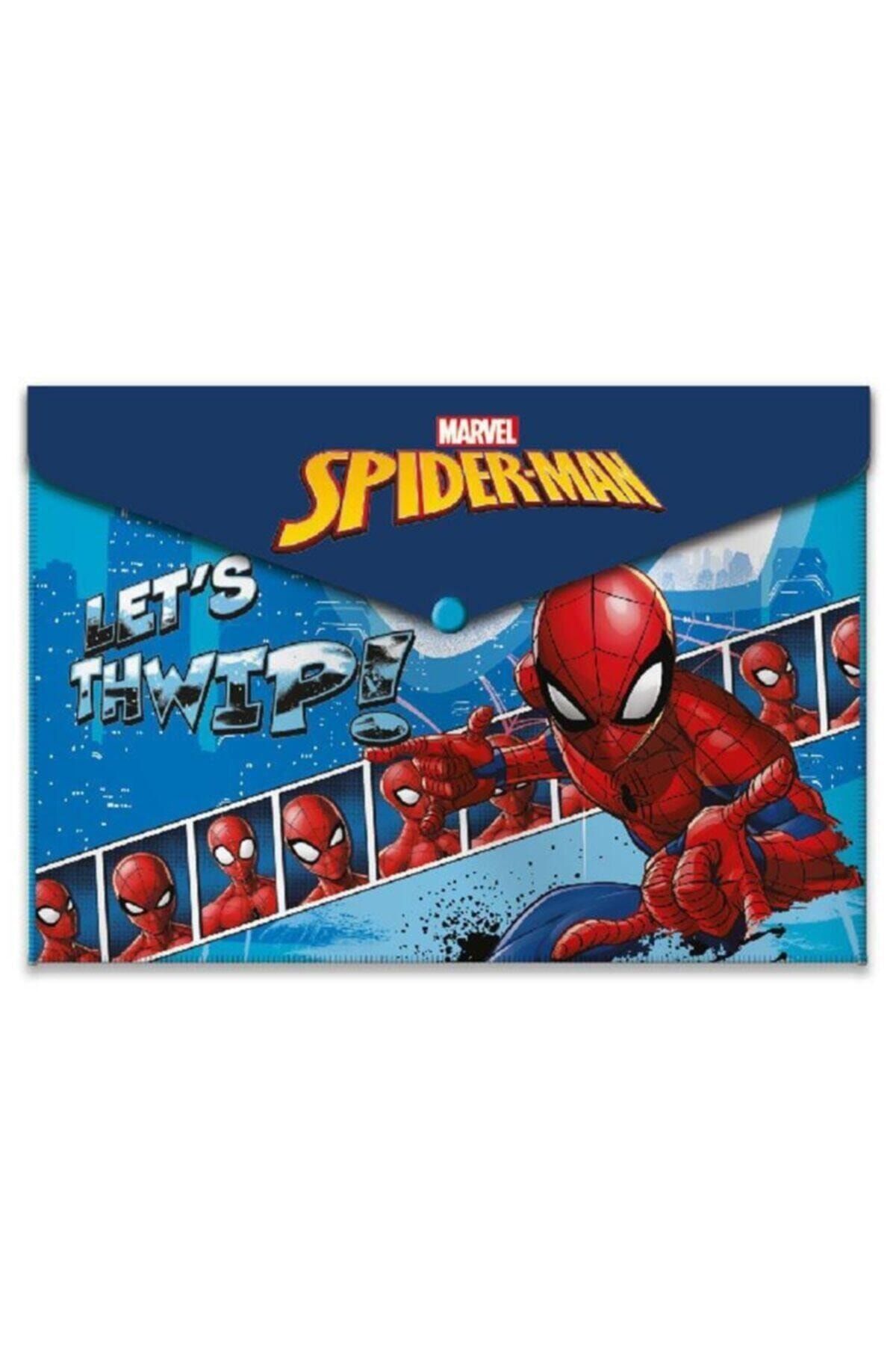 Spiderman 43505 A4 Çıtçıtlı Dosya Let's Thwıp!