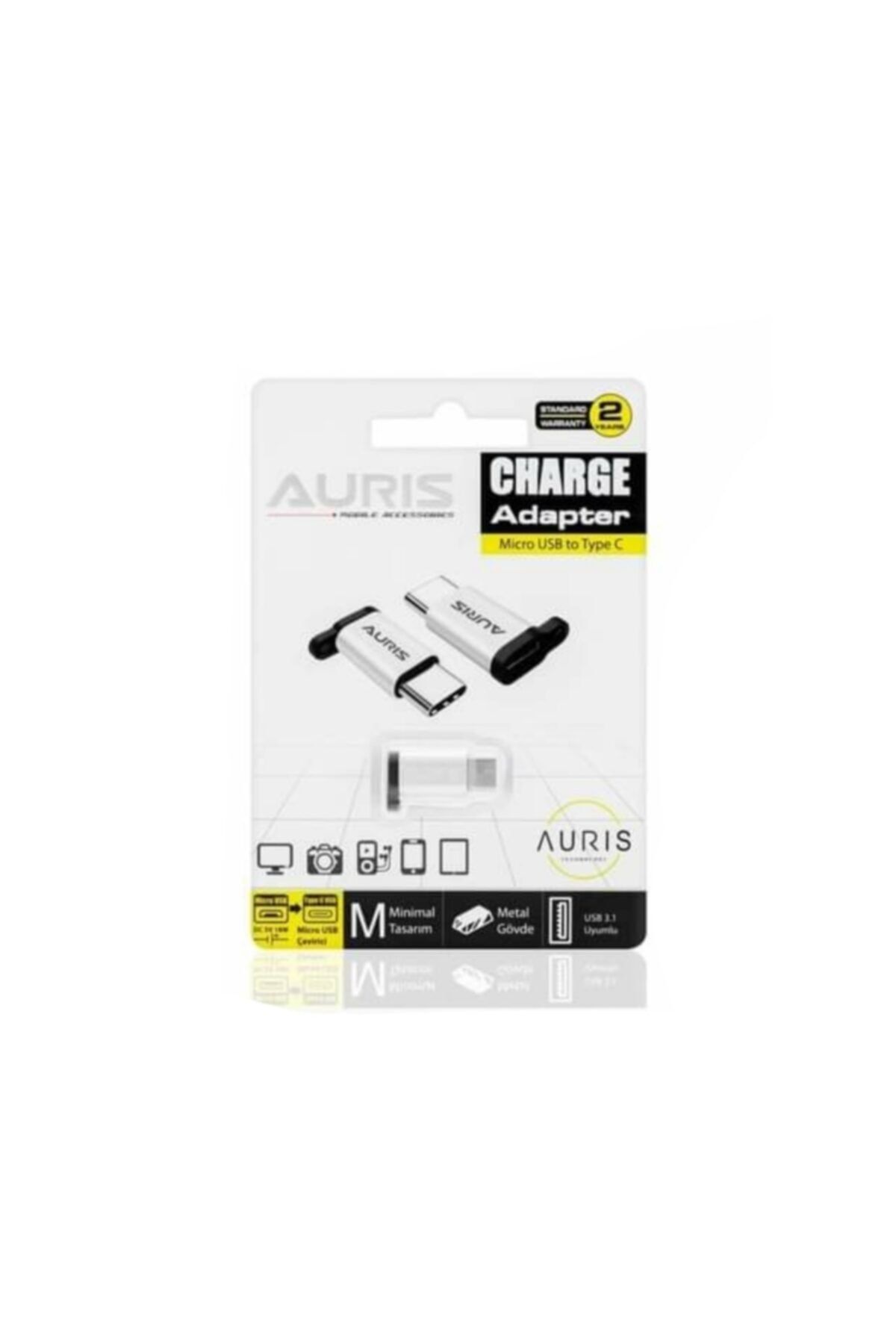Auris Aurıs Micro Usb To Type-c Dönüştürücü