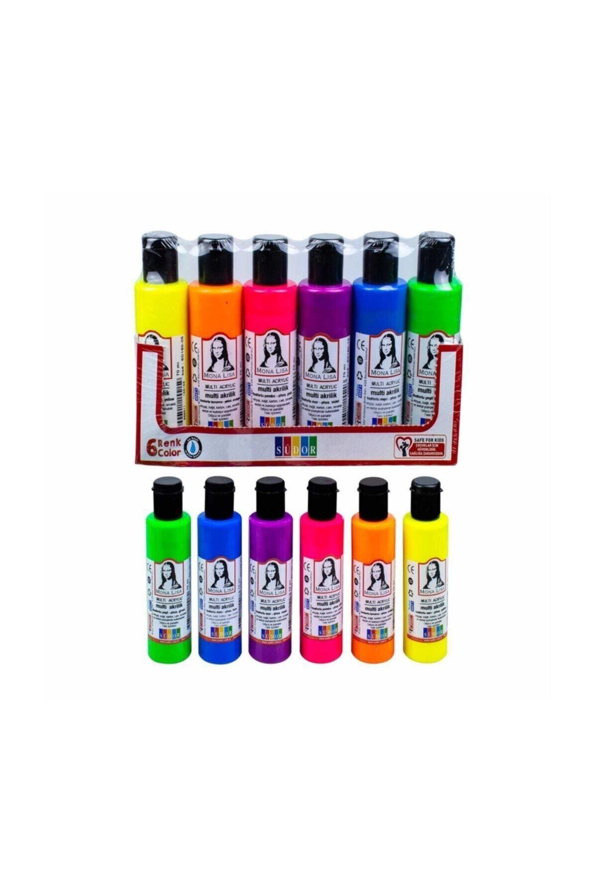 Südor Fosforlu Akrilik Boya 70 ml 6 Renk
