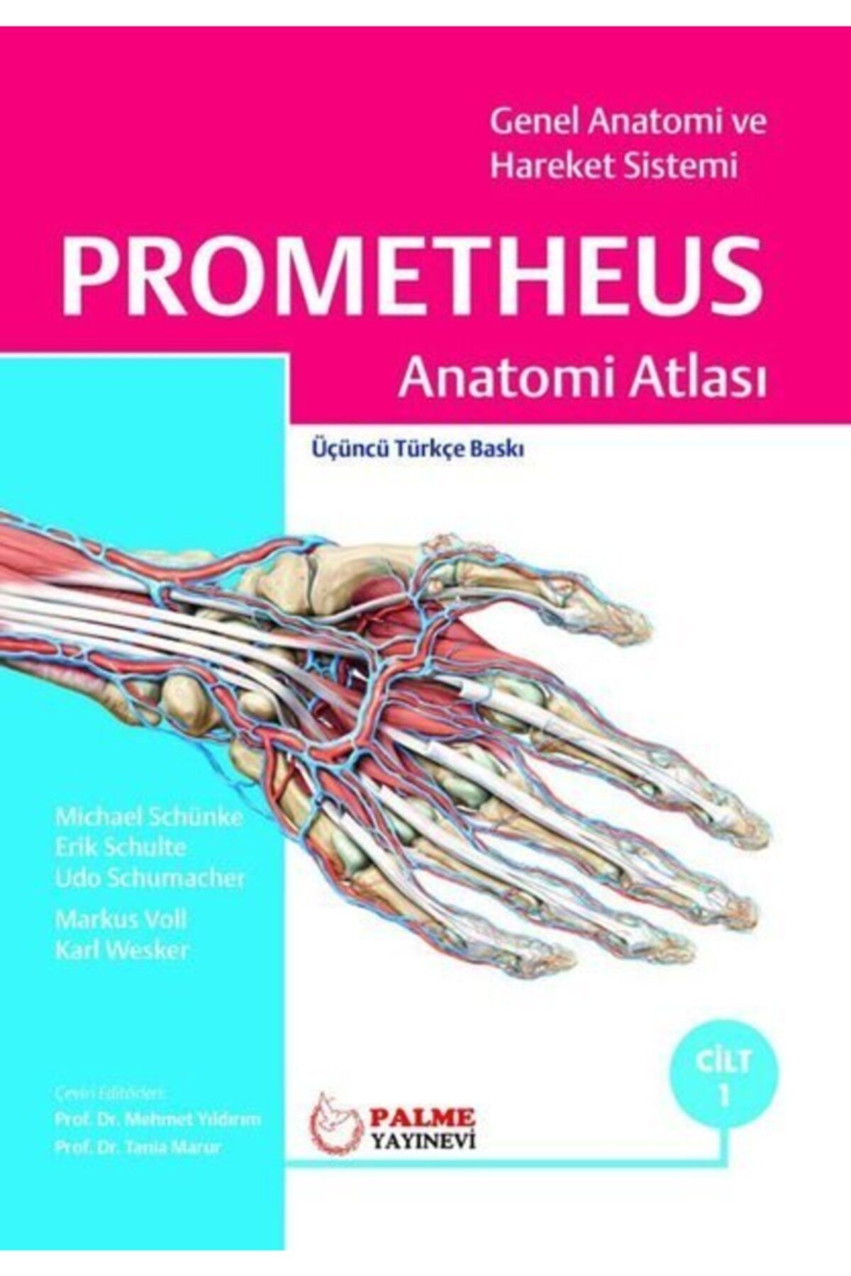 Palme Yayınevi Anatomi Atlası Prometheus Cilt 1