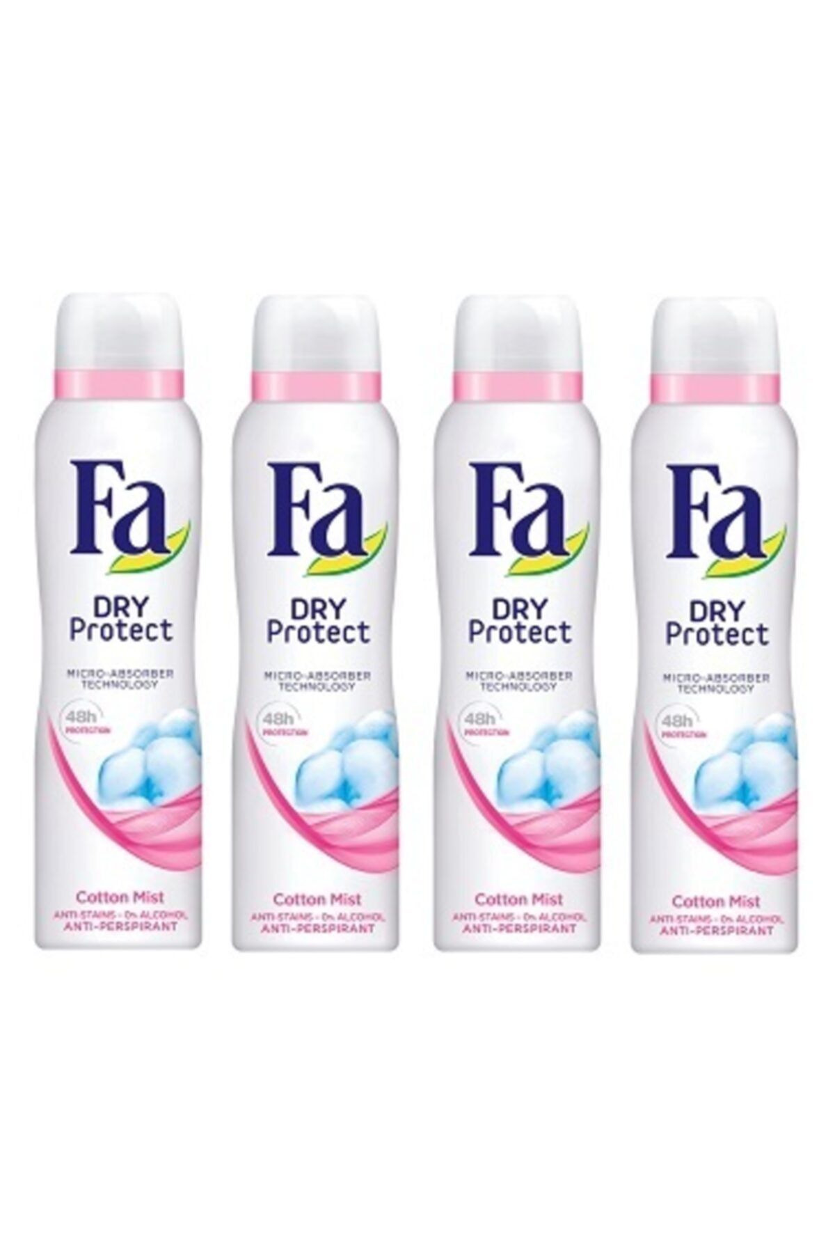 Henkel Fa Deo Dry Protect Cotton Mist Wm 150 Ml 4 Adet
