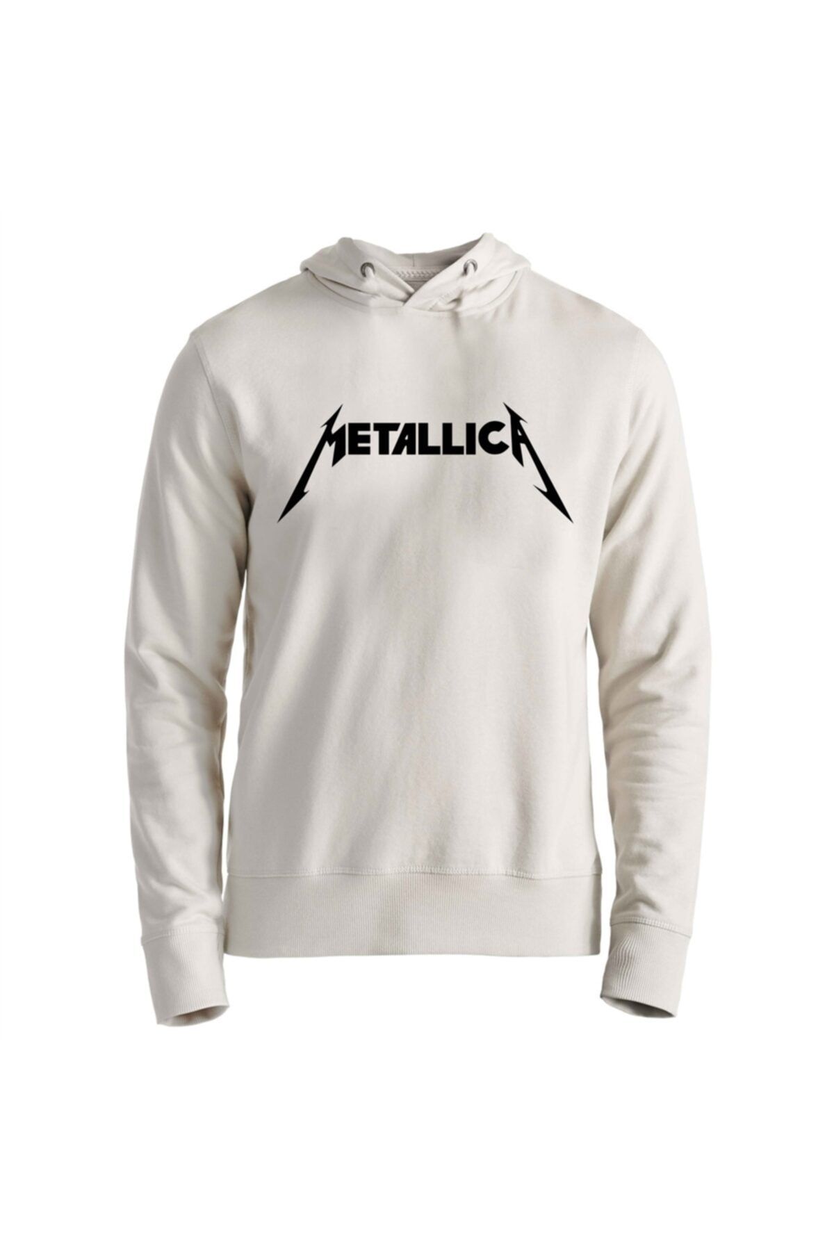 Alfa Tshirt Unisex Çocuk Ekru Metallica Sweatshirt