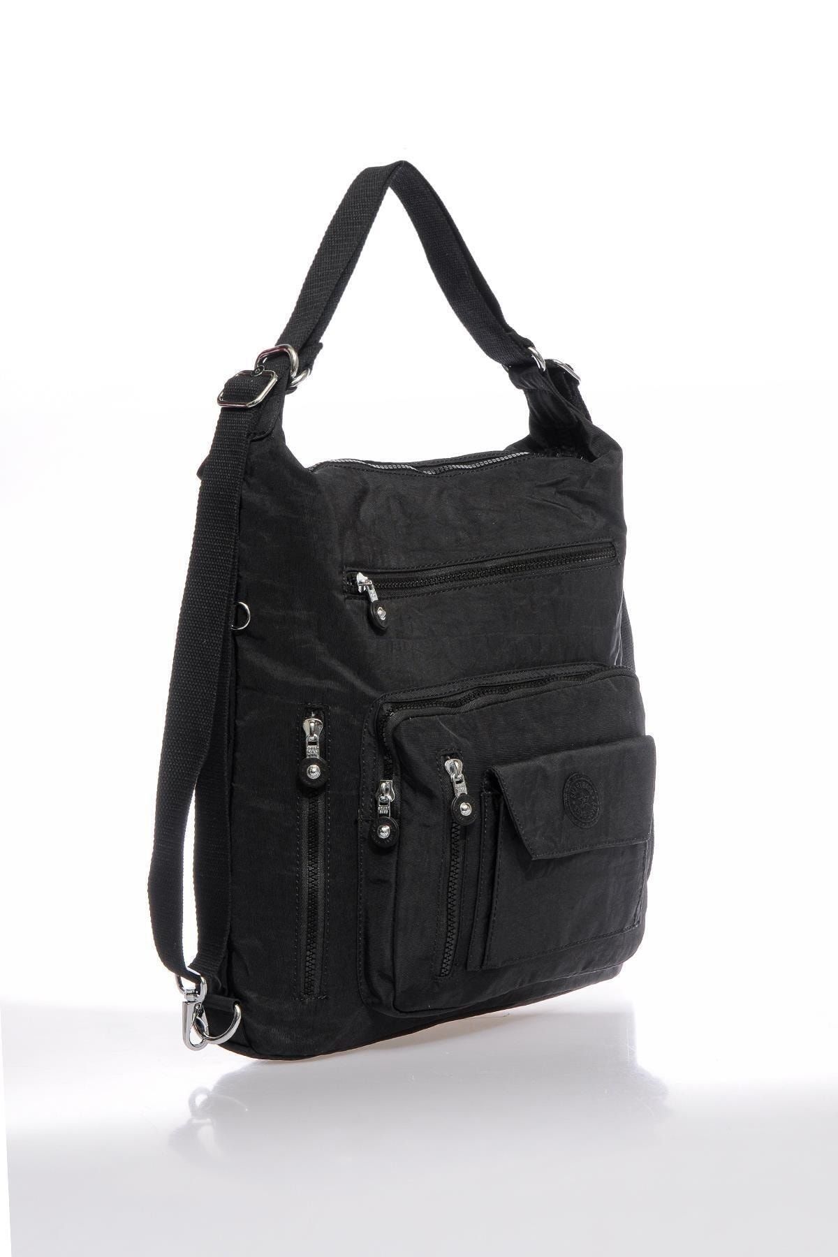 21K Smart Bags Hem Sırt Hem De Omuz Kadın Çantası Smart Bags 1205 Siyah