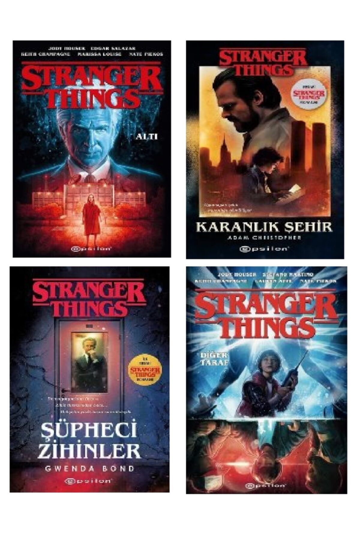 Epsilon Yayınevi Stranger Things Set 4 Kitap
