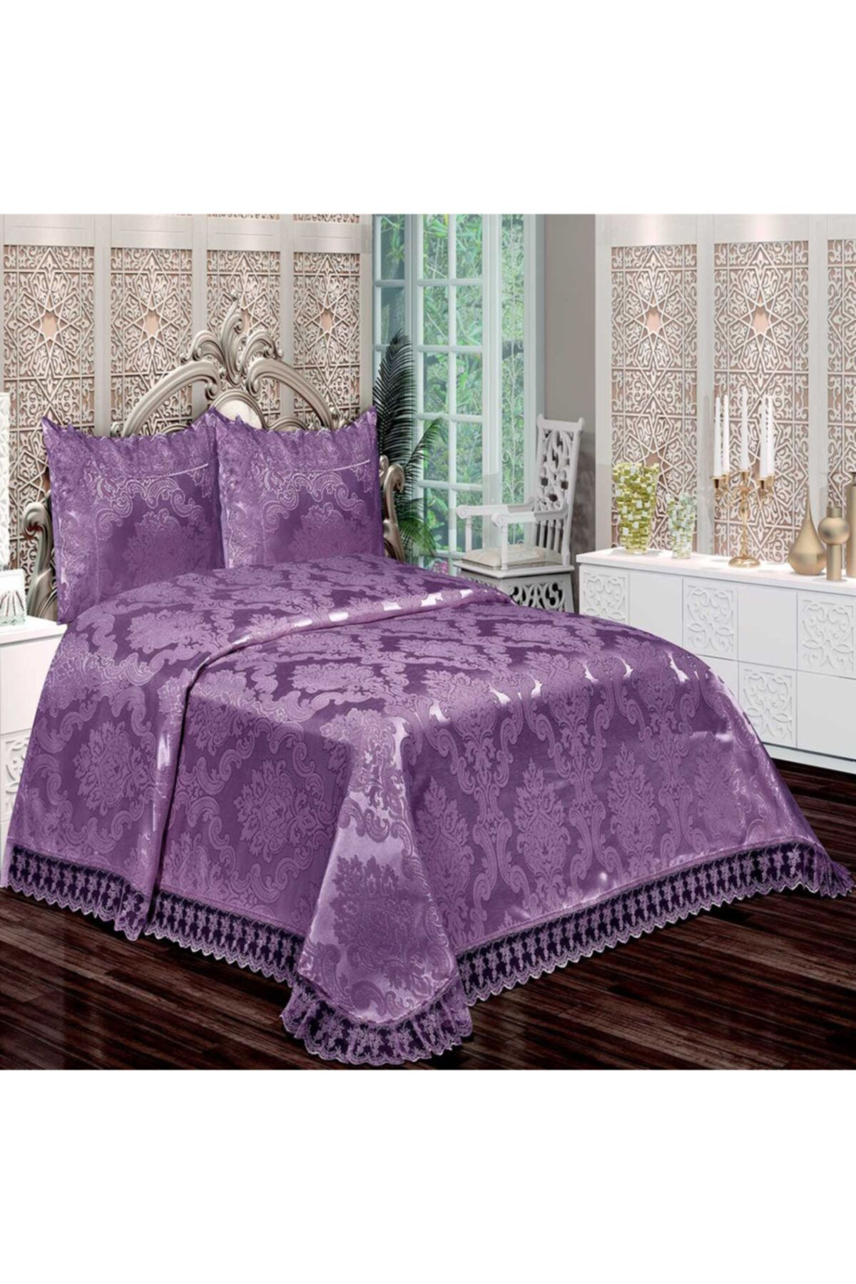 BELLOO HOME Çift Kişilik Aden Yatak Örtüsü