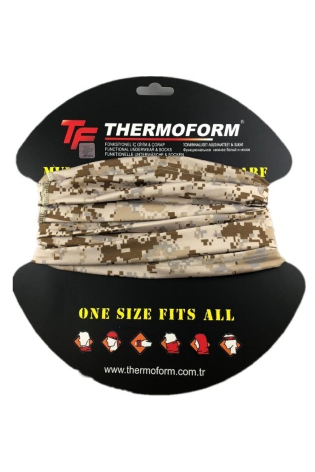 Thermoform Army Microfiber Boyunluk Kamuflaj 4