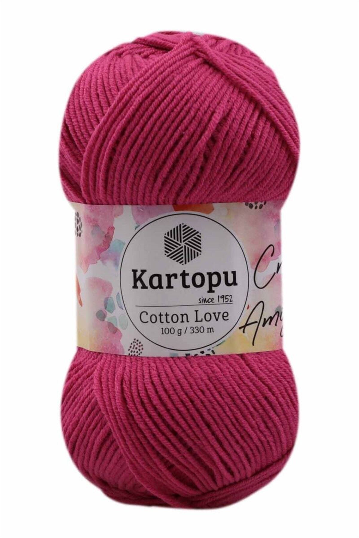 Genel Markalar Cotton Love El Örgü Ipi 100 Gr Kod/renk: Fuşya K734