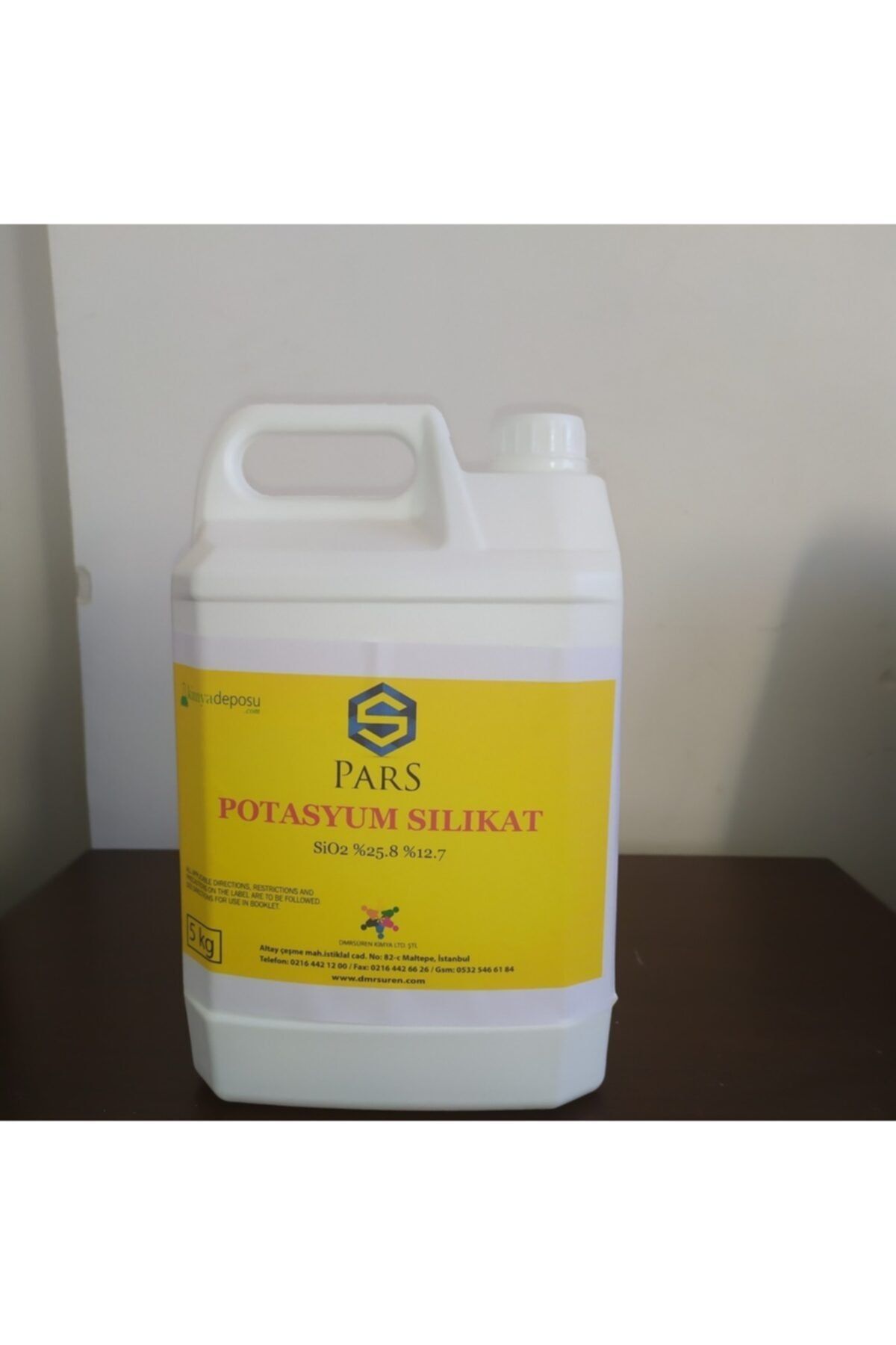 Pars Potasyum Silikat( Potassıum Sılıcate) 5kg