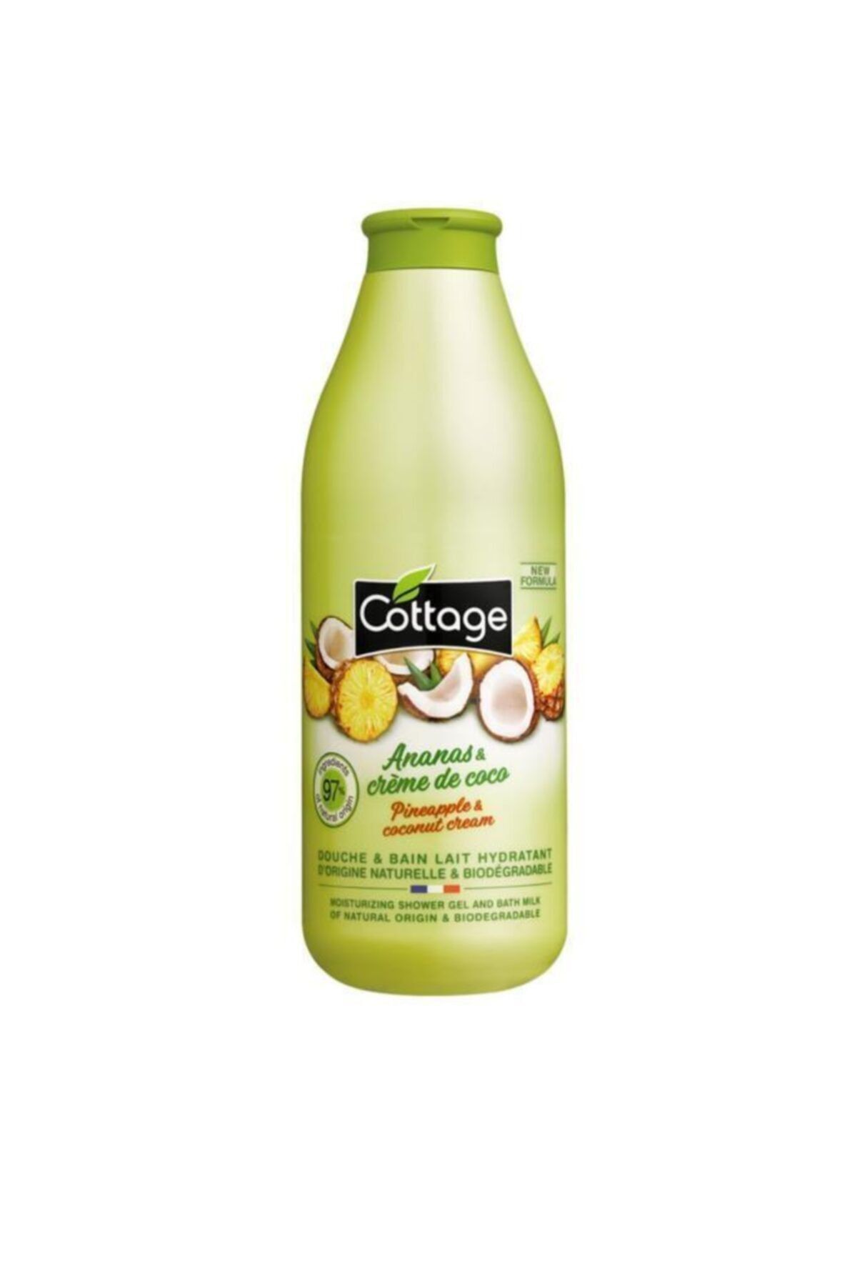 Cottage Pineapple & Coconut Shower Cream Ananas Hindistan Cevizi Duş Jeli 750ml