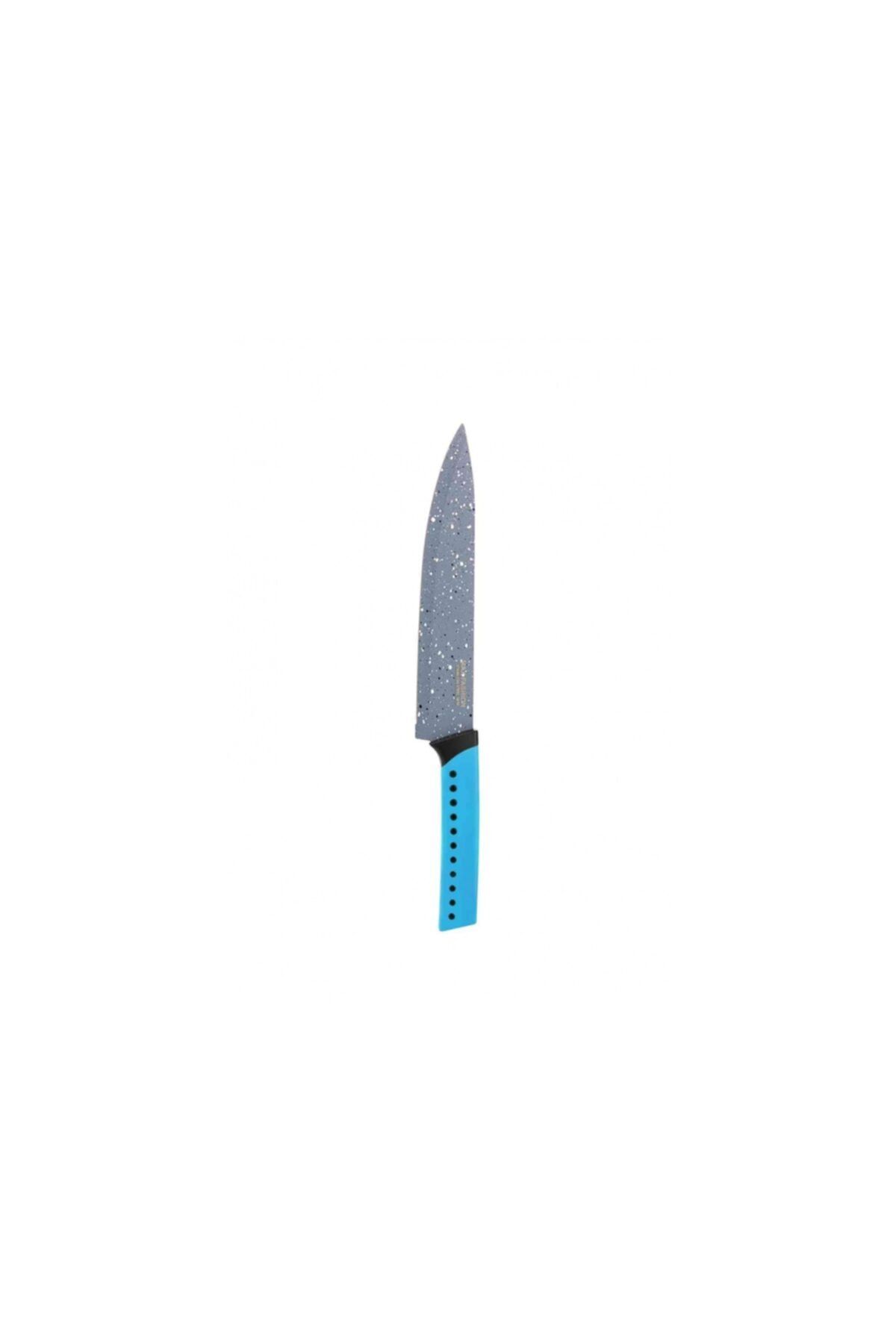 Taç 32 Cm Şef Bıçağı Mavi