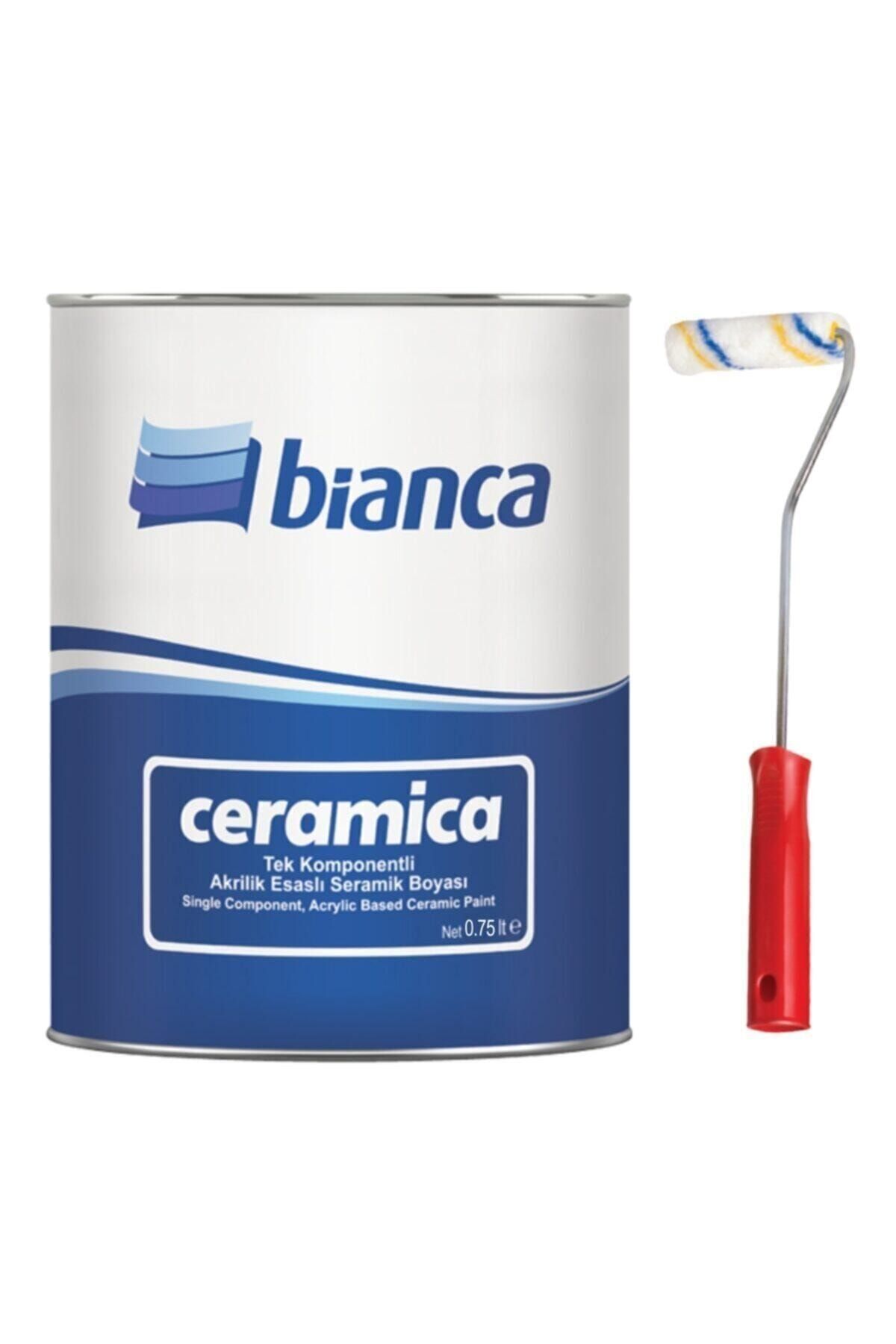 Bianca Fayans Boyası Kullanıma Hazır Ceramica 1 Kg Beyaz Rulo kullanımı Kolay-kalitesi Yüksek