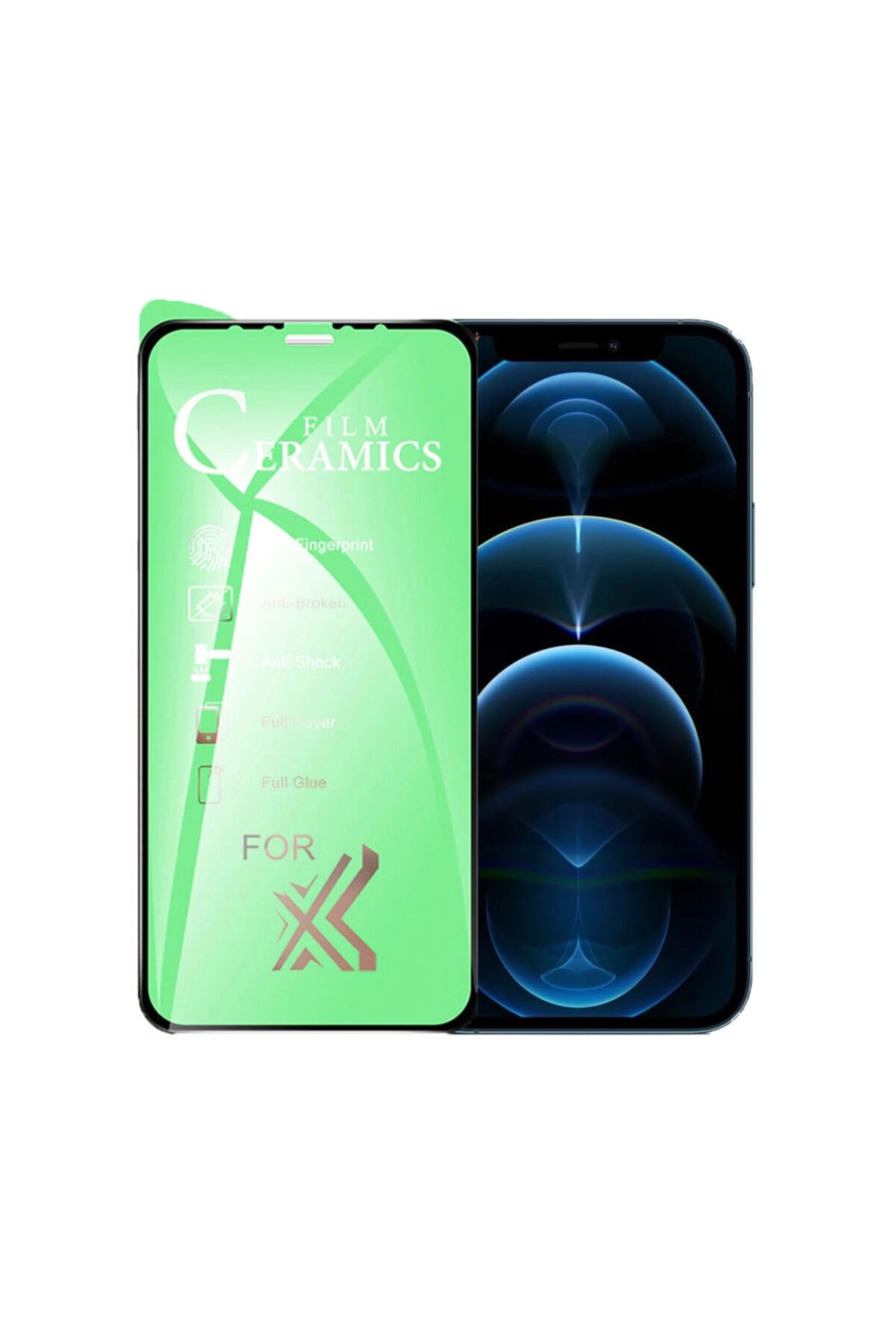 SKV MOBILE Iphone 12 Pro Max Seramik Esnek Nano Ekran Koruyucu Kırılmaz Cam