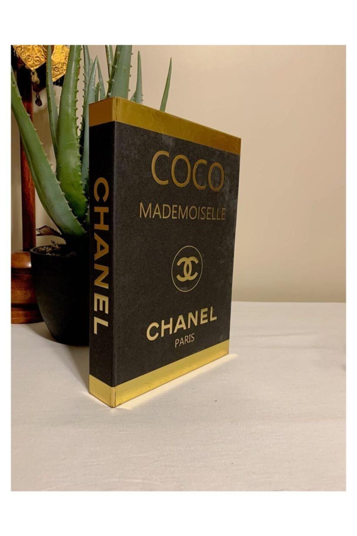 LAST TOUCH INTERIORS Chanel Coco Mademoıselle Dekoratif Kitap Kutu