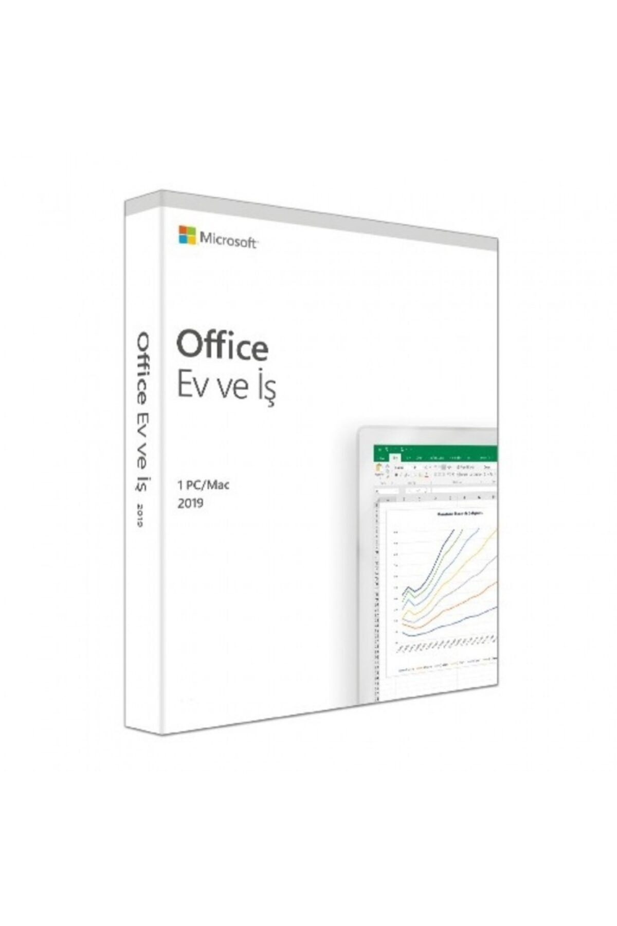 Microsoft T Office Home And Business 2019 Trk Box 32/64 Bit T5d-03258