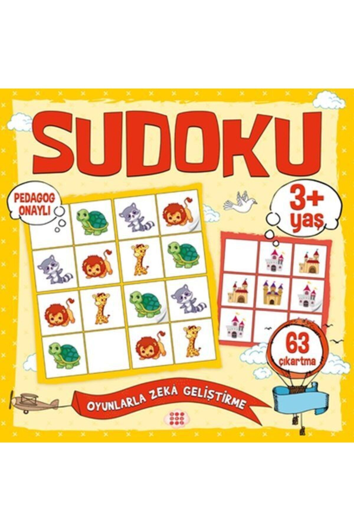 Dokuz Yayınları Çocuklar Için Sudoku Çıkartmalı (3+ Yaş) - Kolektif Çocuklar Için Sudoku Çıkartmalı