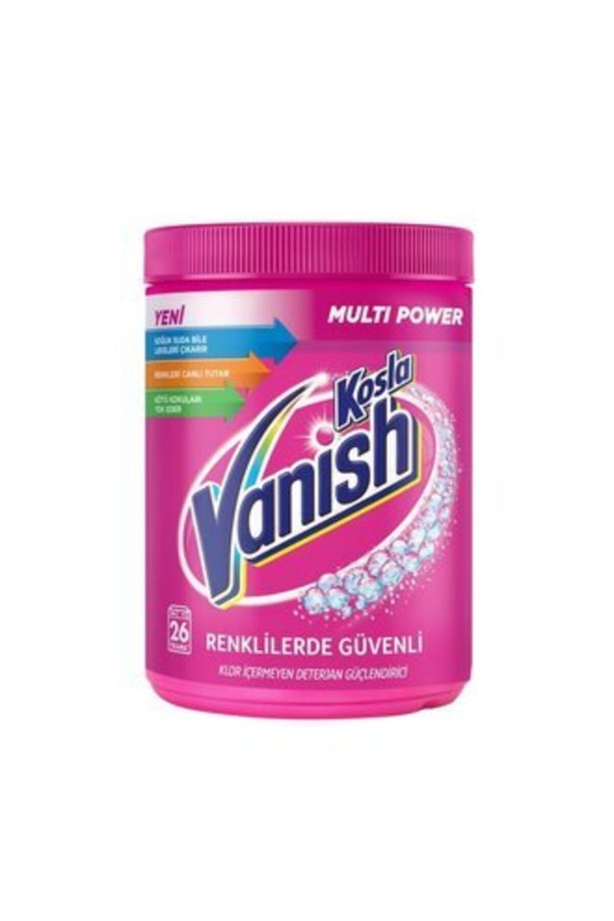 Vanish Kosla Leke Çıkarıcı Gold Toz 800 Gr Renkliler Için X 2 Adet