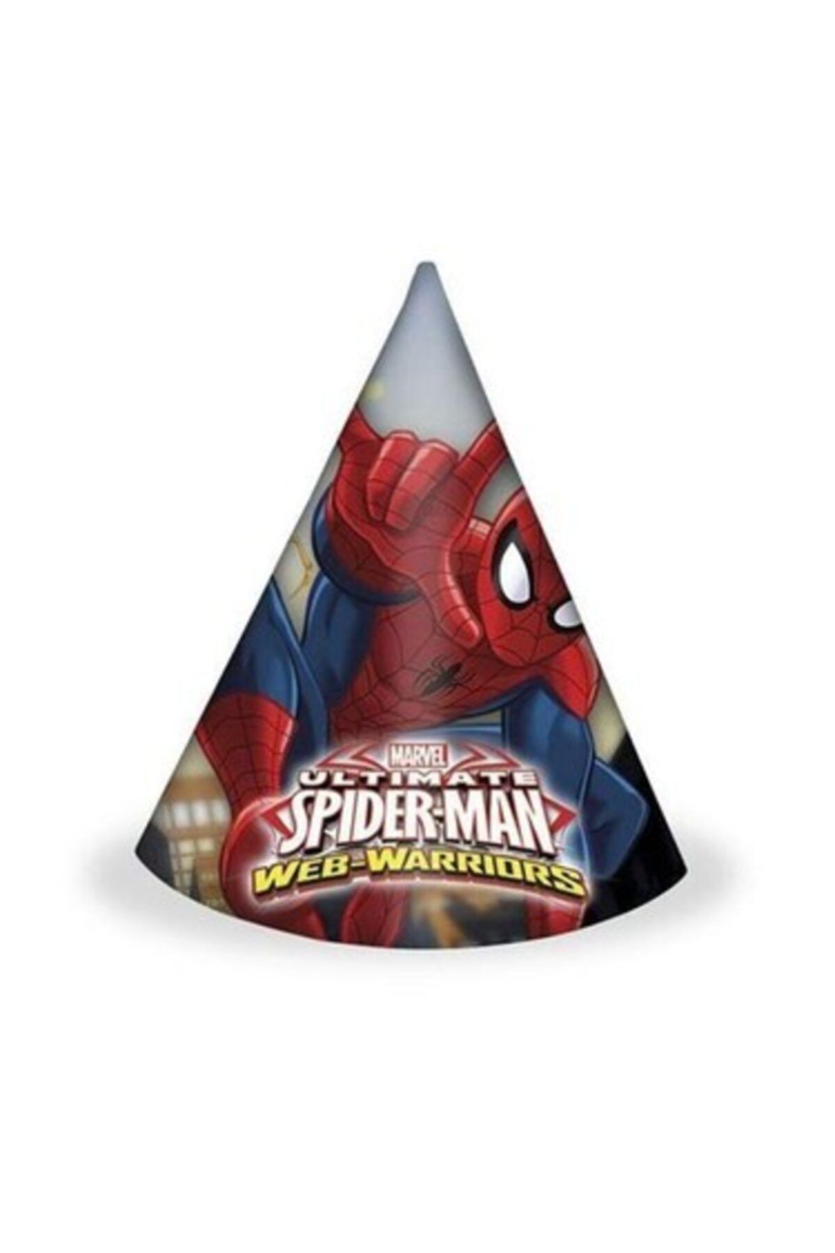 10 Adet Spiderman Külah Şapka_0