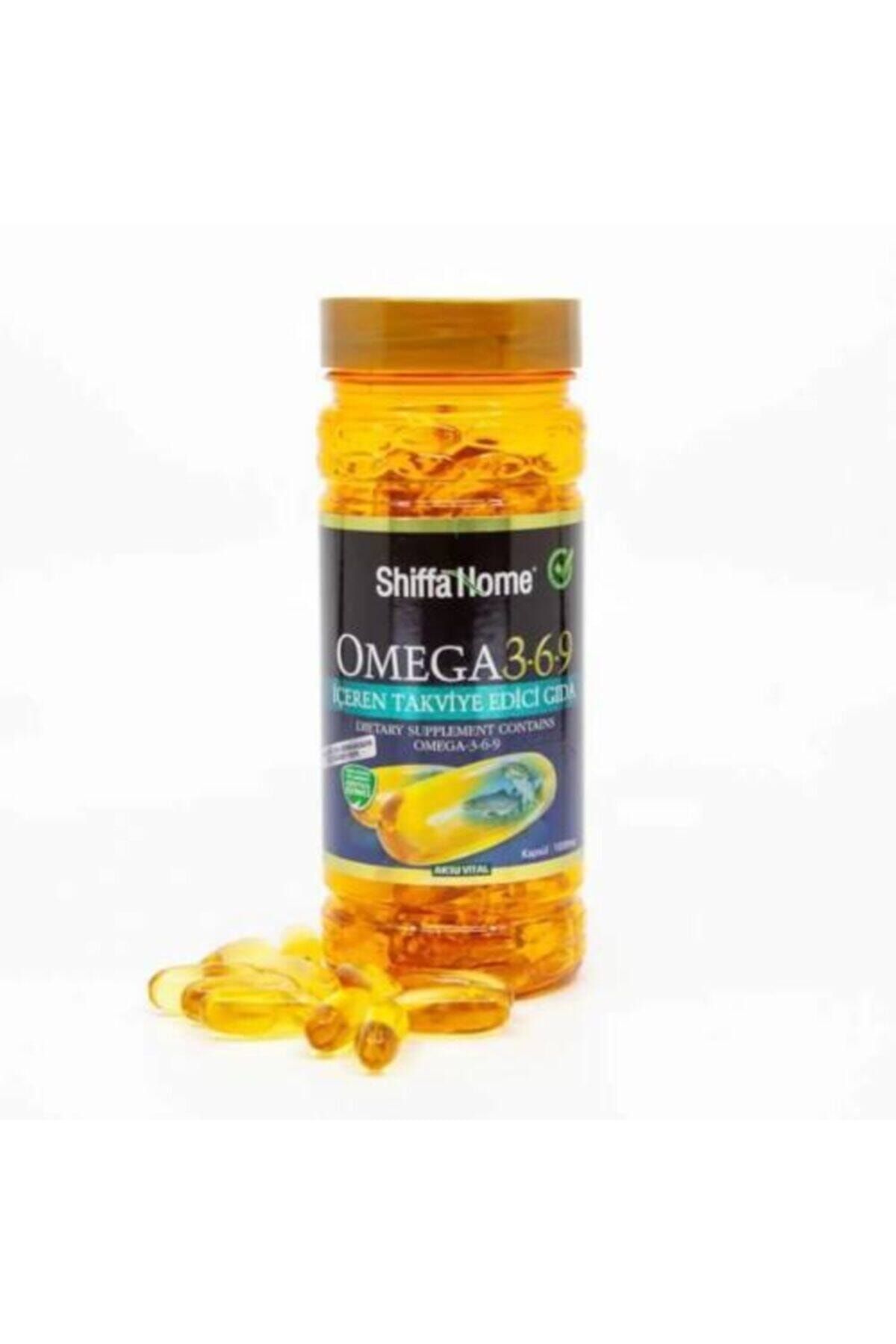Shiffa Home Omega 3-6-9 Balık Yağı 1000 mg X 100 Softgel