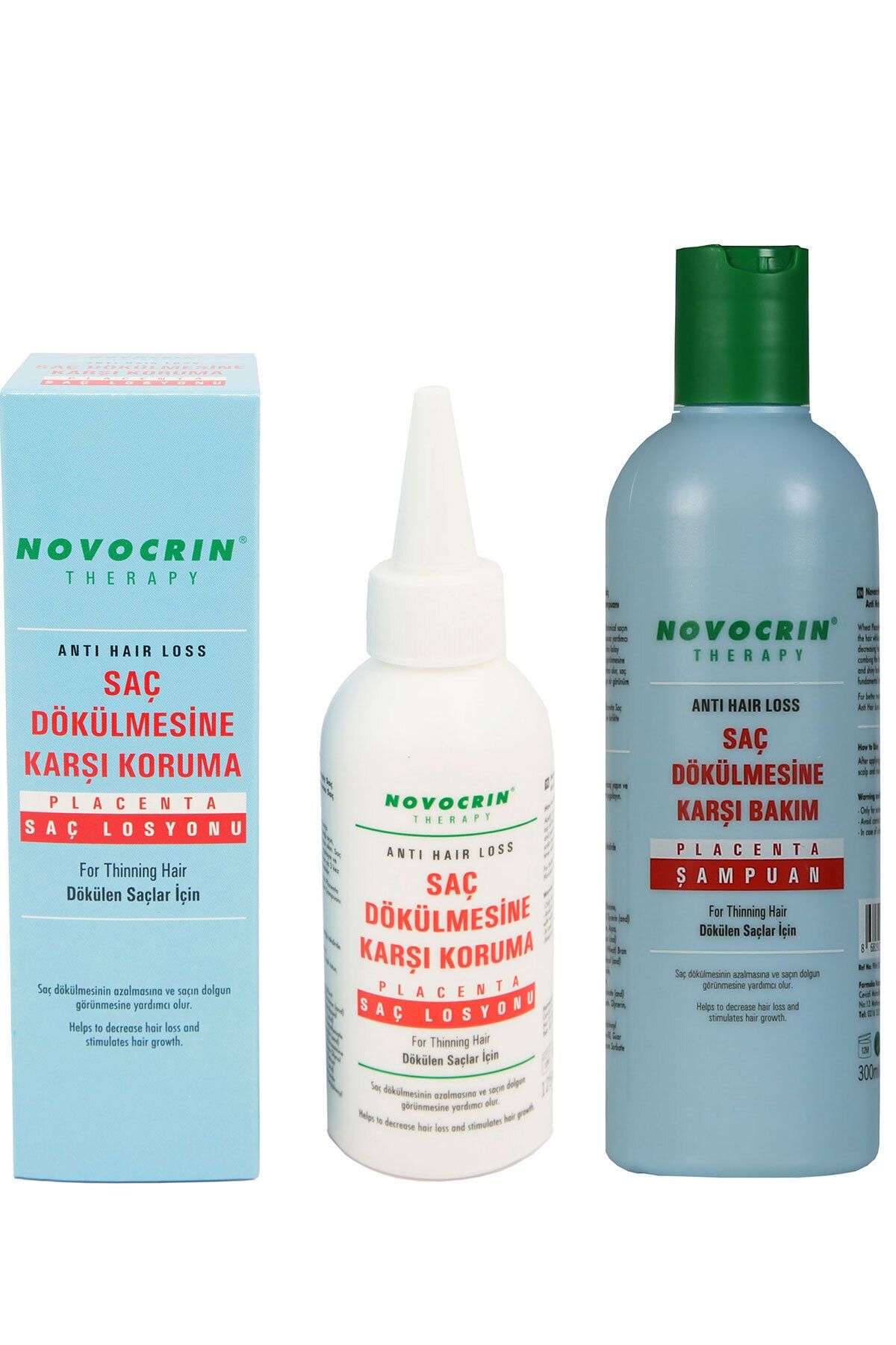Novocrin Placenta Losyon & Şampuan Seti