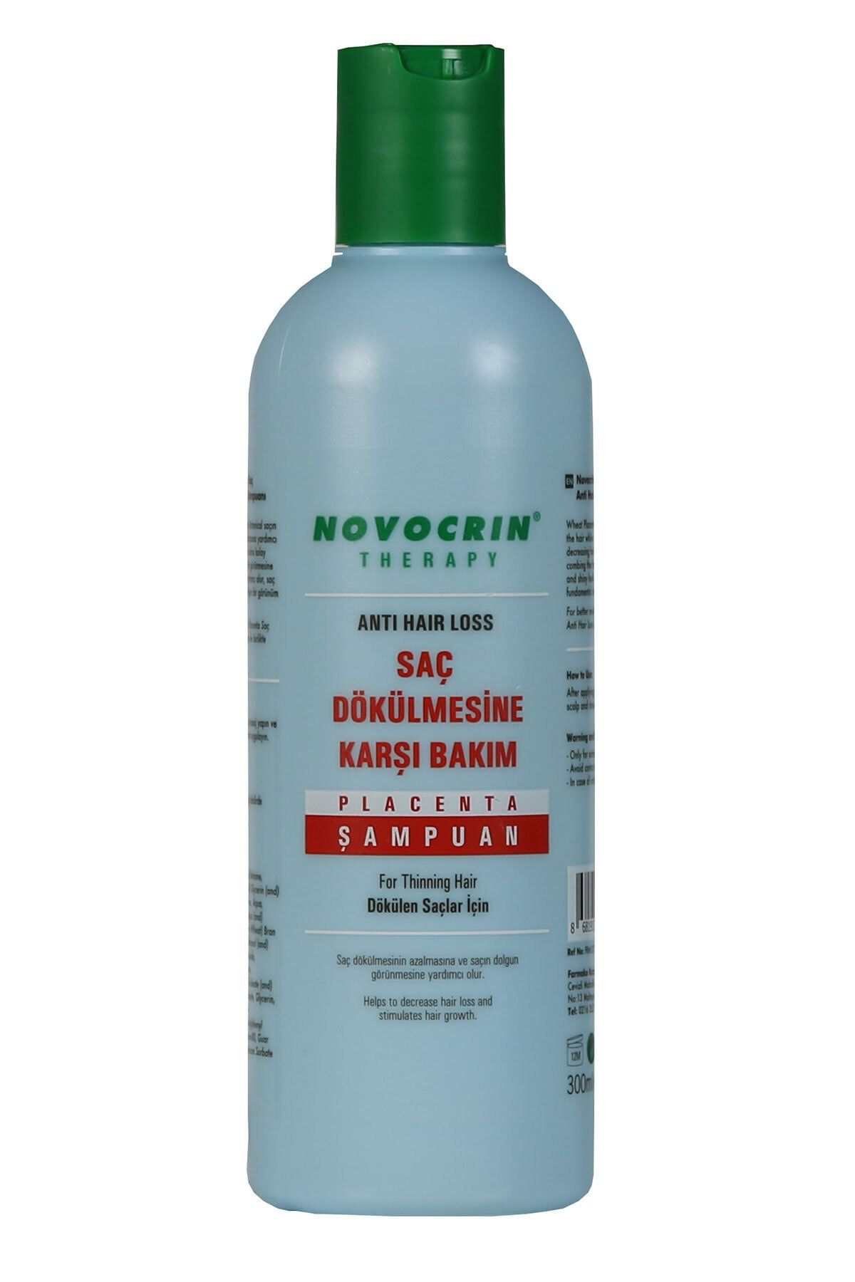 Novocrin Placenta Saç Dökülmesine Karşı Şampuan 300 Ml