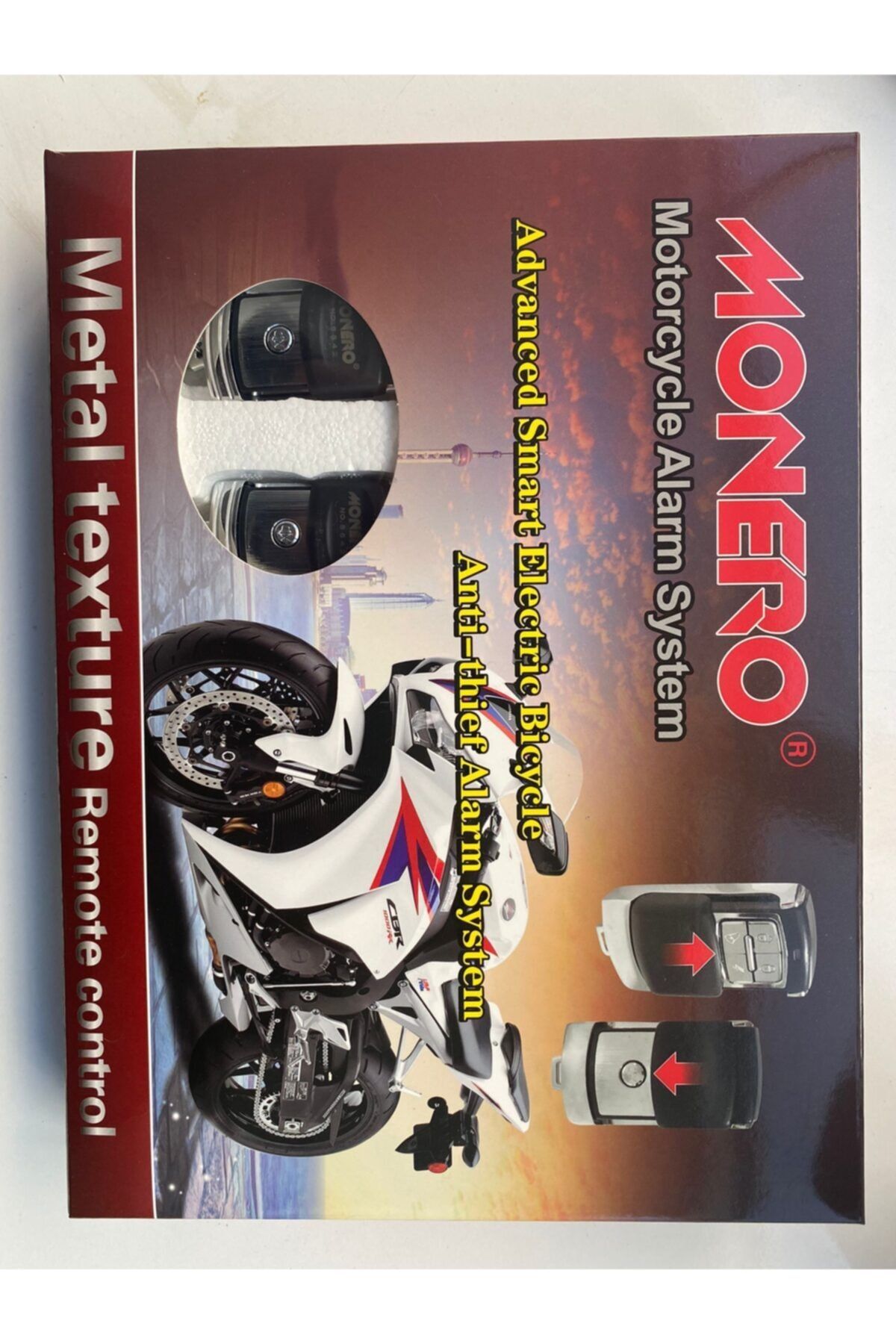 Arzu Monero Motosiklet Monero Güvenlik Alarm Sistemi