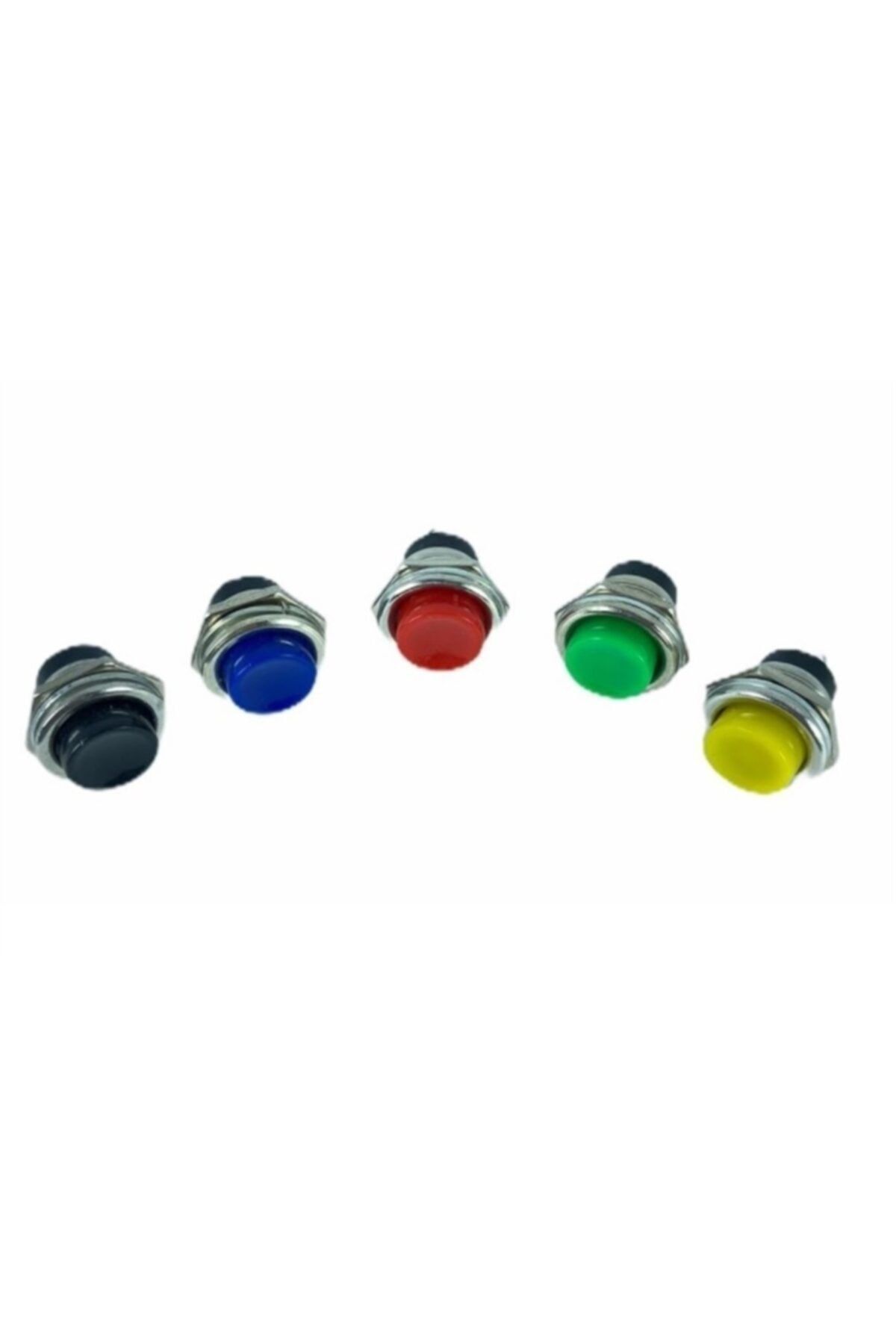 Arduino Plastik Buton 16mm Yeşil
