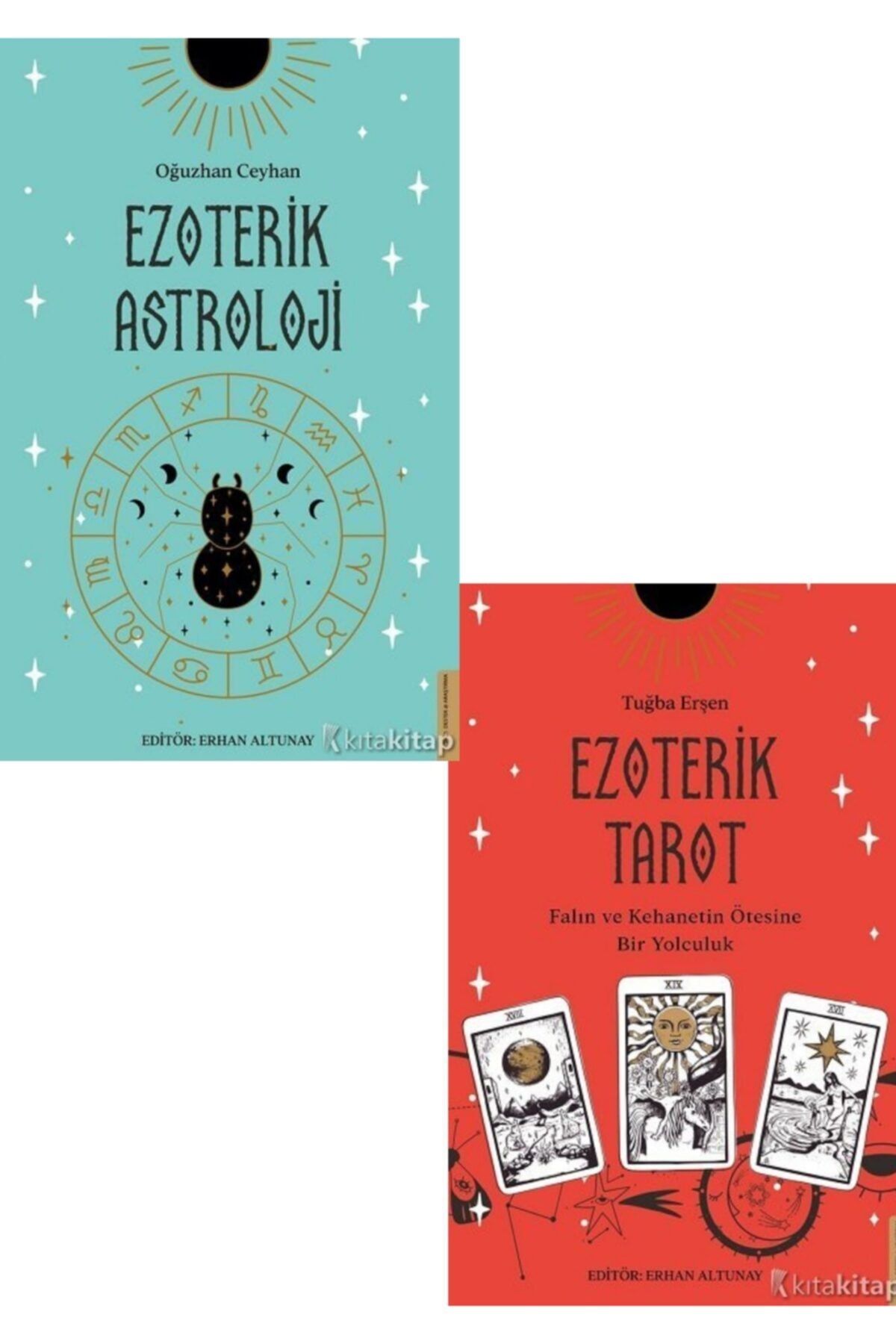 Karakarga Yayınları Ezoterik Tarot - Ezoterik Astroloji - Oğuzhan Ceyhan - Tuğba Erşen 2 Kitap Set