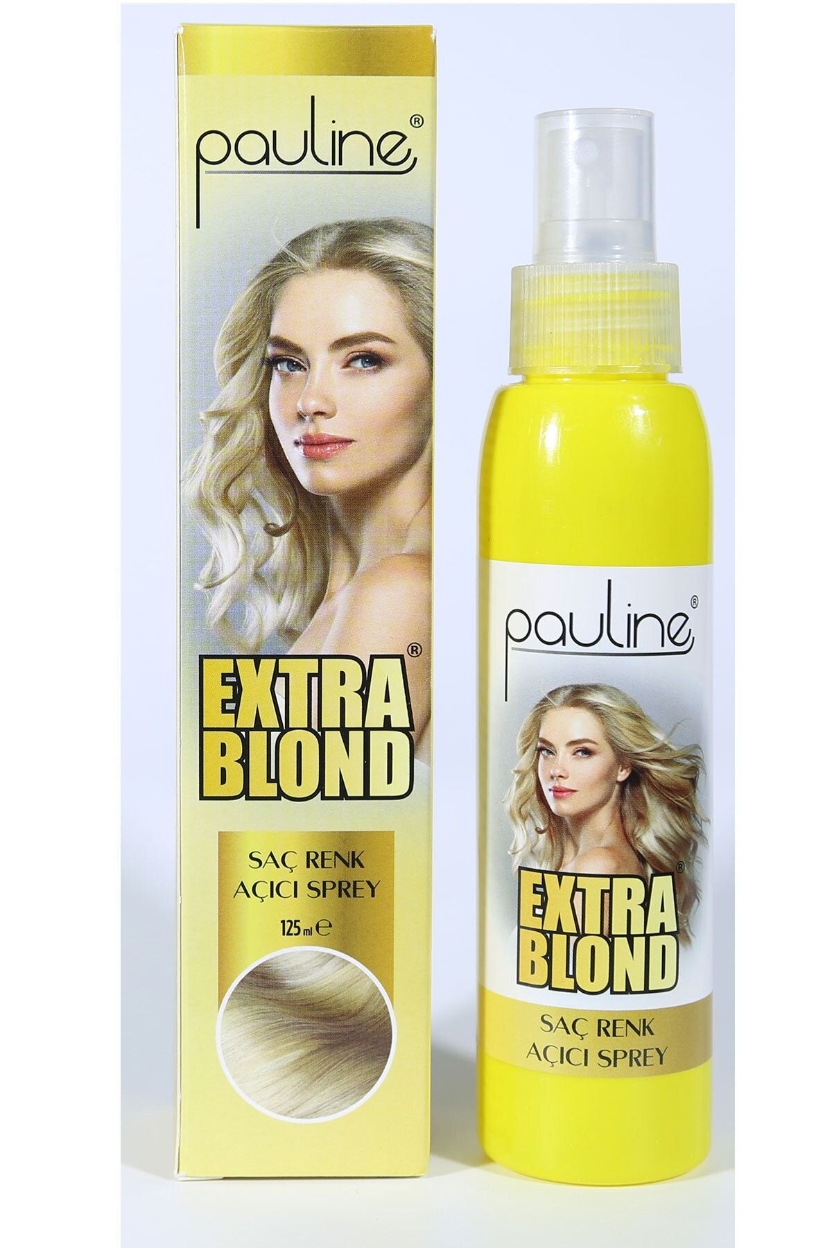 Pauline Doğal Saç Açıcı Sprey - Extra Blond 125 ml