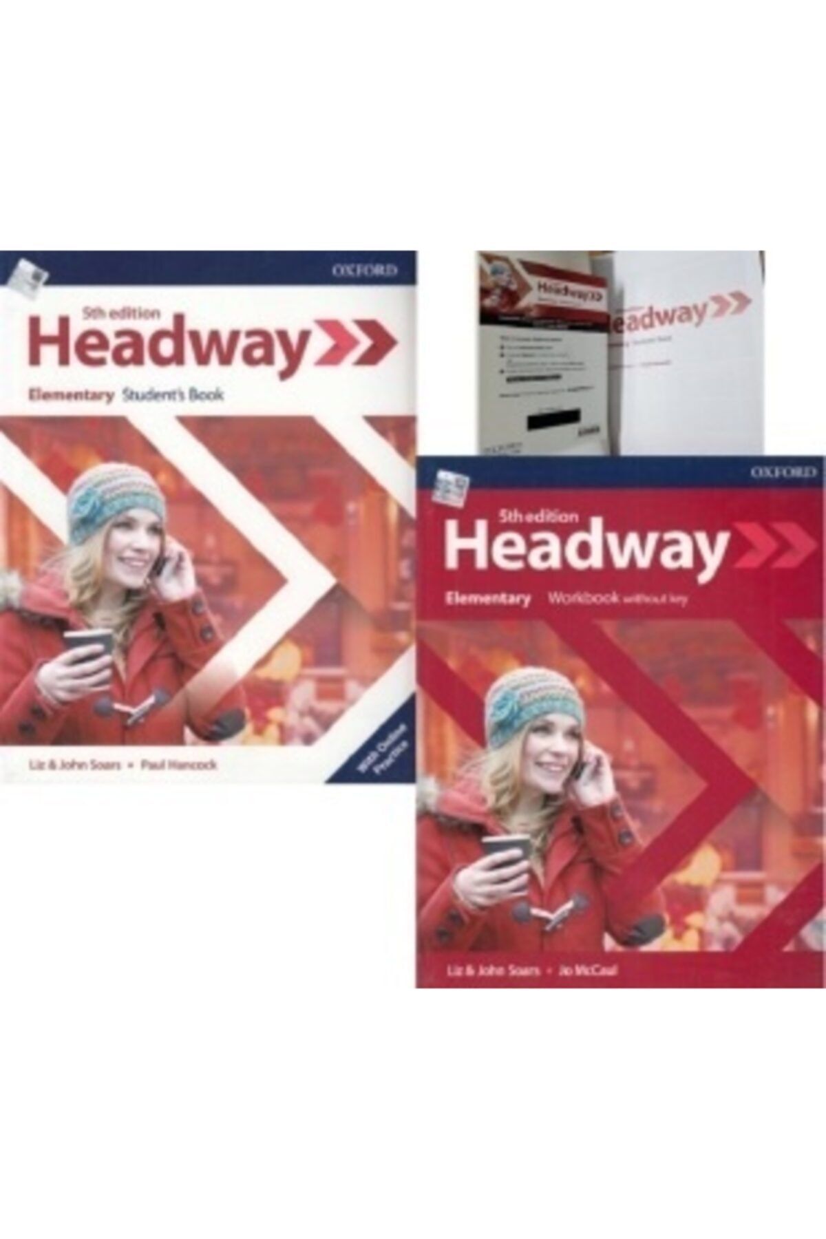 OXFORD UNIVERSITY PRESS Headway 5th Edition Elementary Student's Book With Online Practice + Workbook Without Key