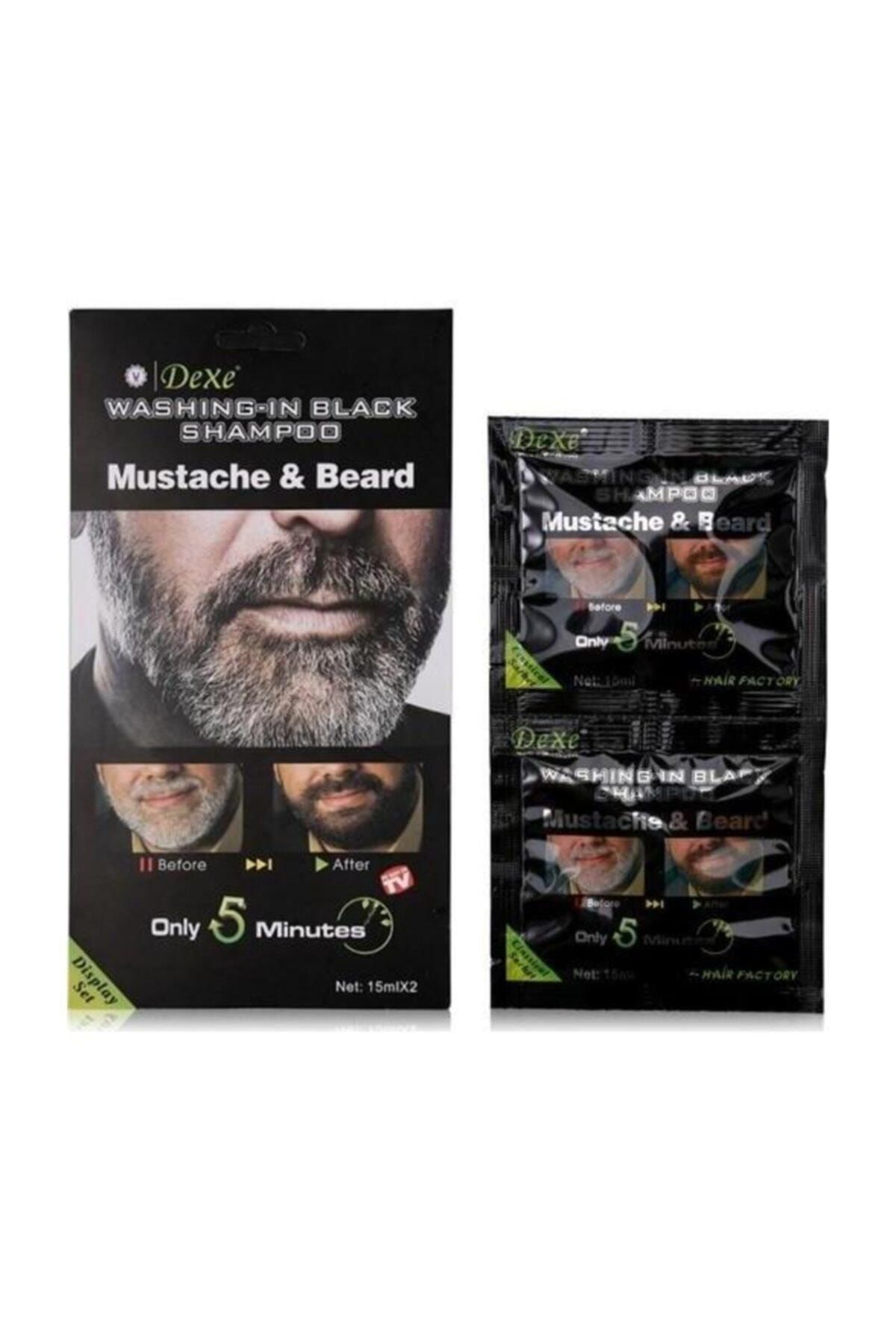 Dexe Sakal Ve Bıyık Renklendirici Şampuan 2x15 ml