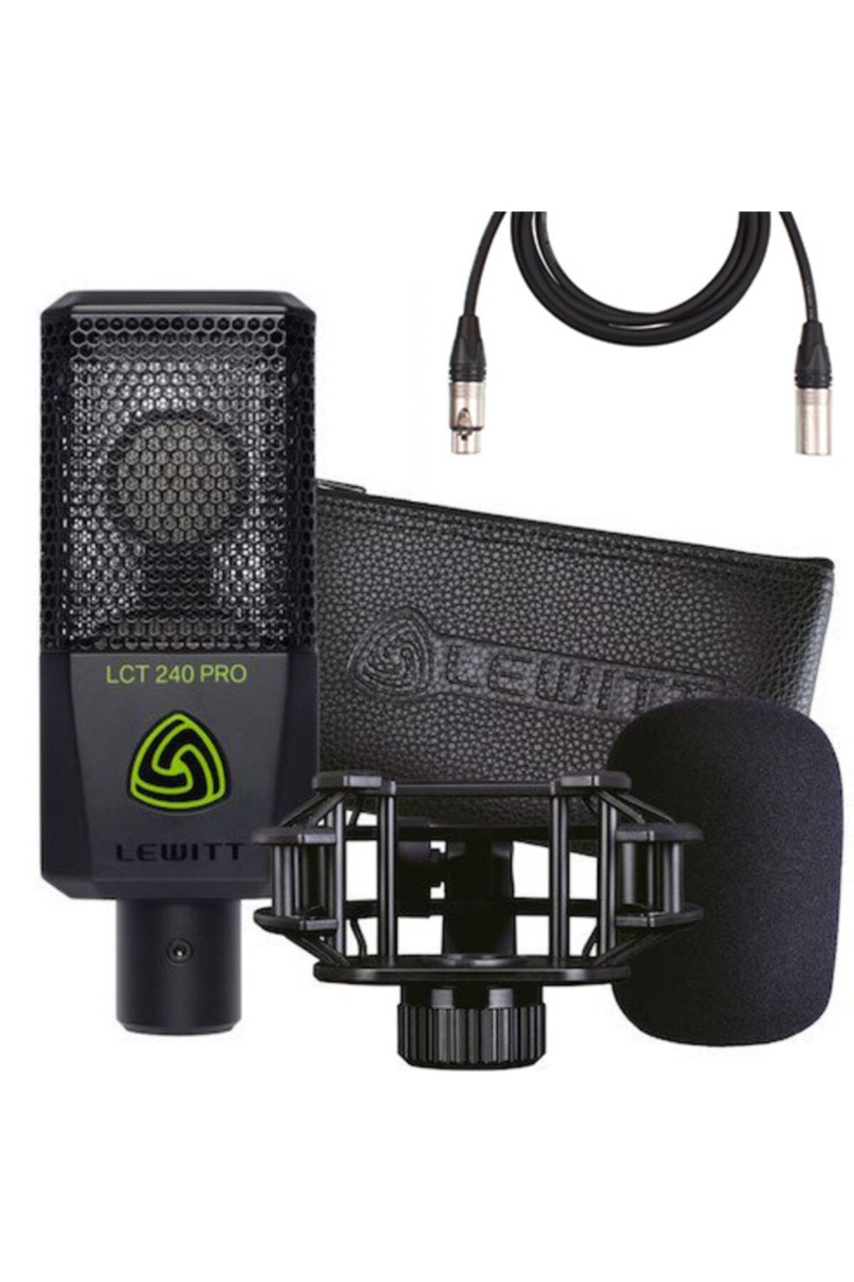 Lewitt Lct 240 Pro Valuepack Kondenser Mikrofon Siyah