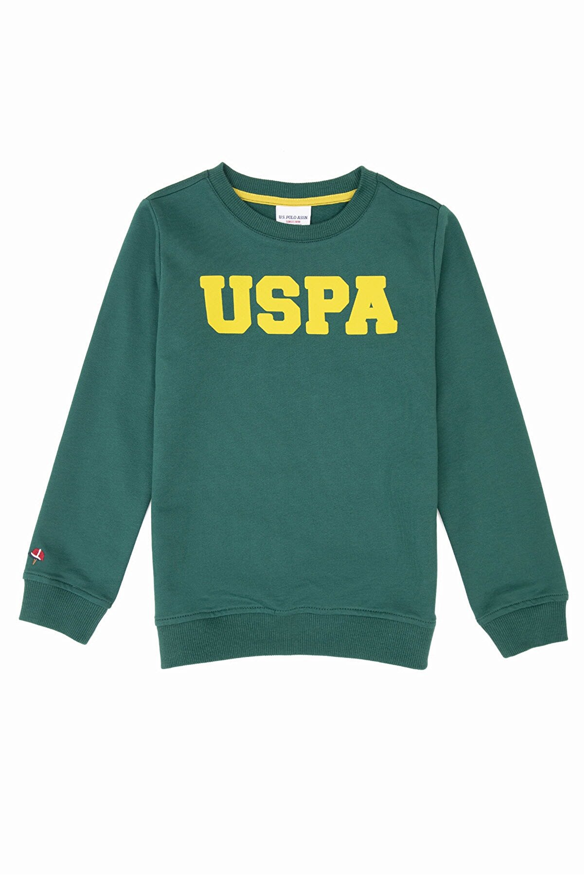 U.S. Polo Assn. Yeşil Erkek Çocuk Sweatshirt