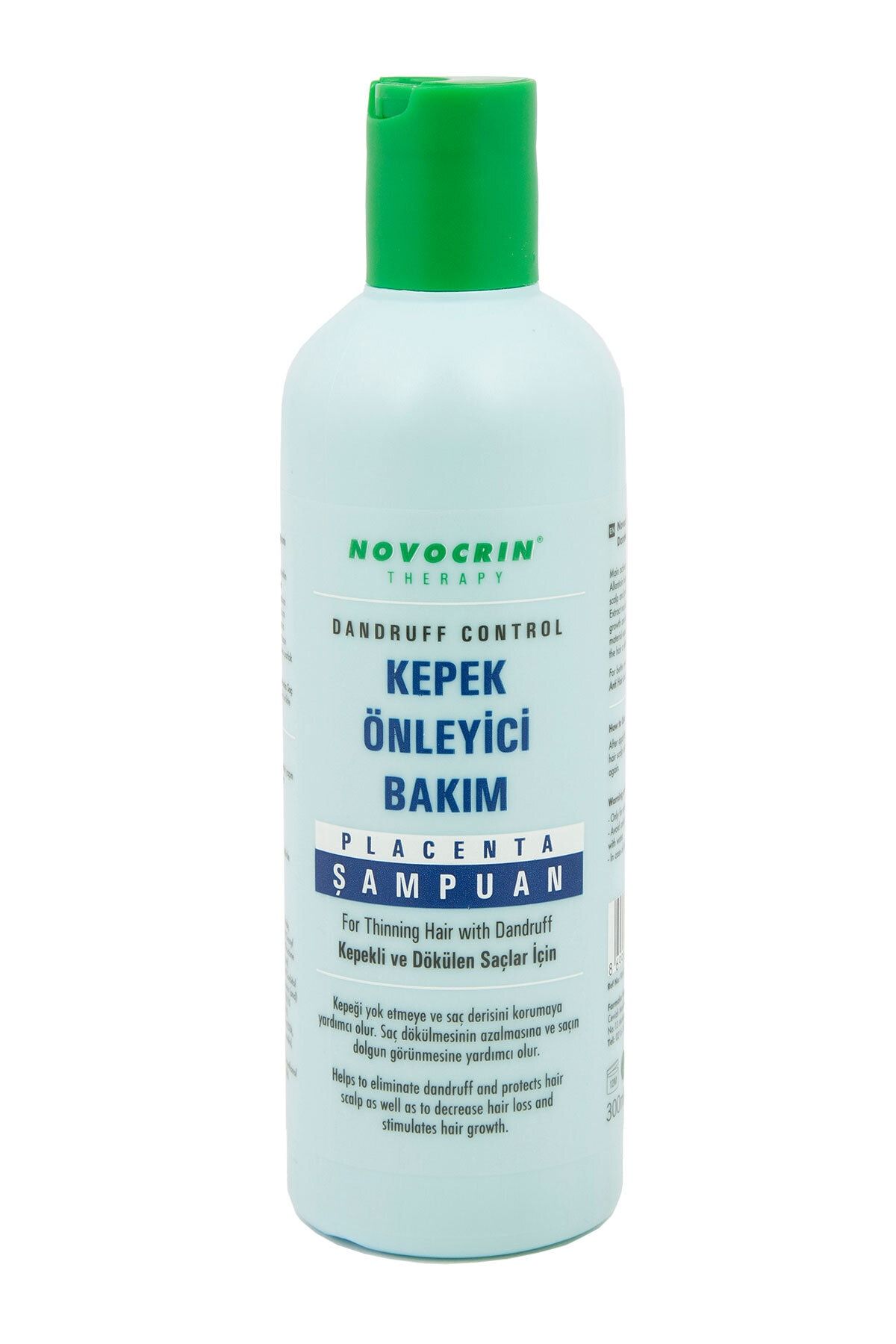 Novocrin Placenta Kepekli Ve Dökülen Saçlar Için Şampuan 300 ml