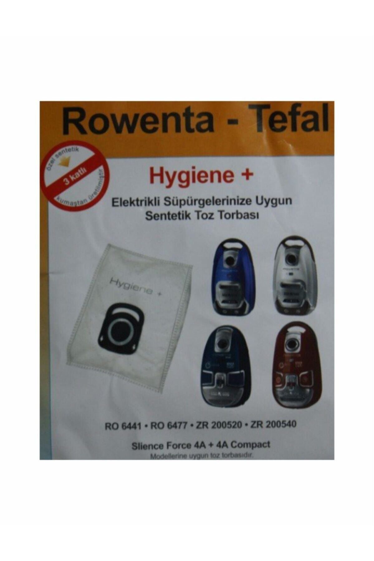 Rowenta - Hygiene A Elektrikli Süpürge Toz Torbası Bez 5 Adet