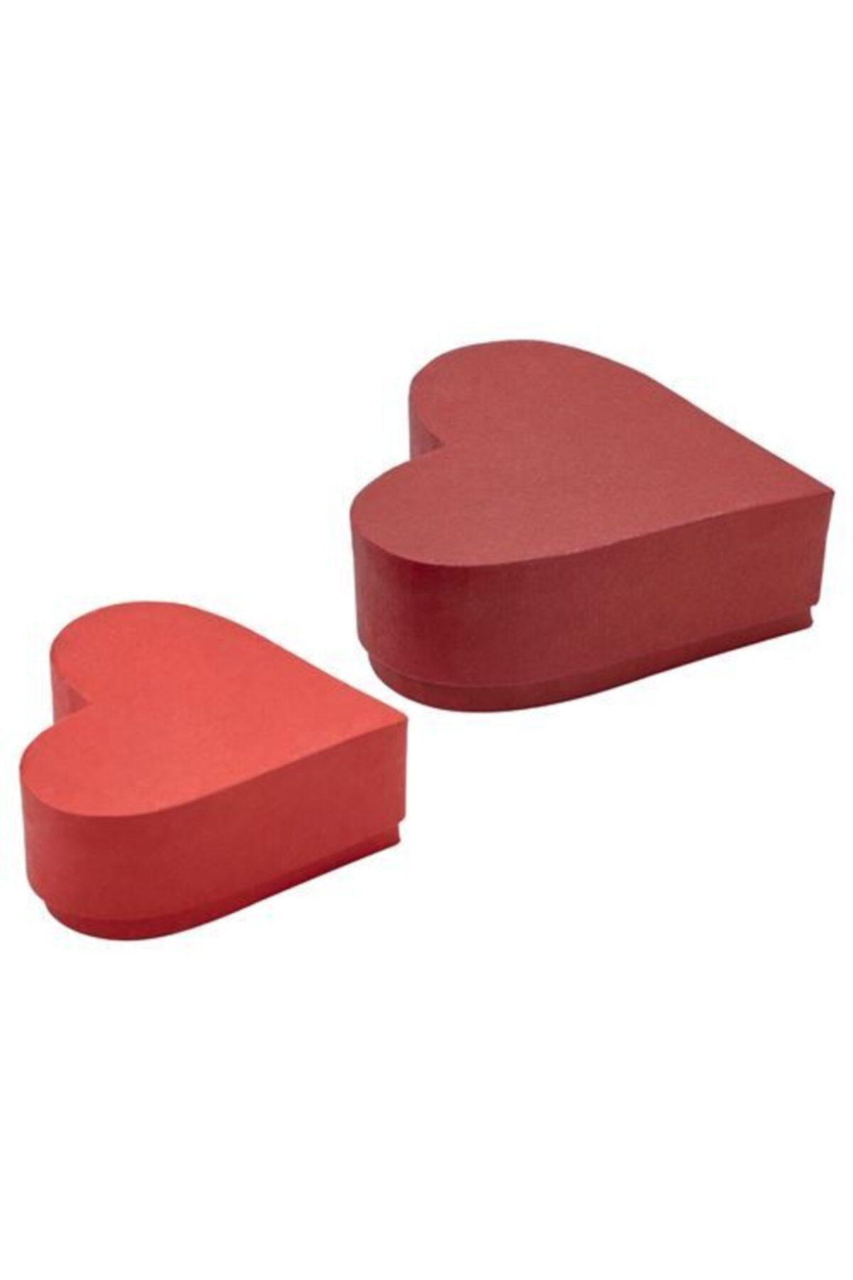IKEA Vınter 2021 Hediyelik Kalpli Kutu Seti 2 Li Kırmızı