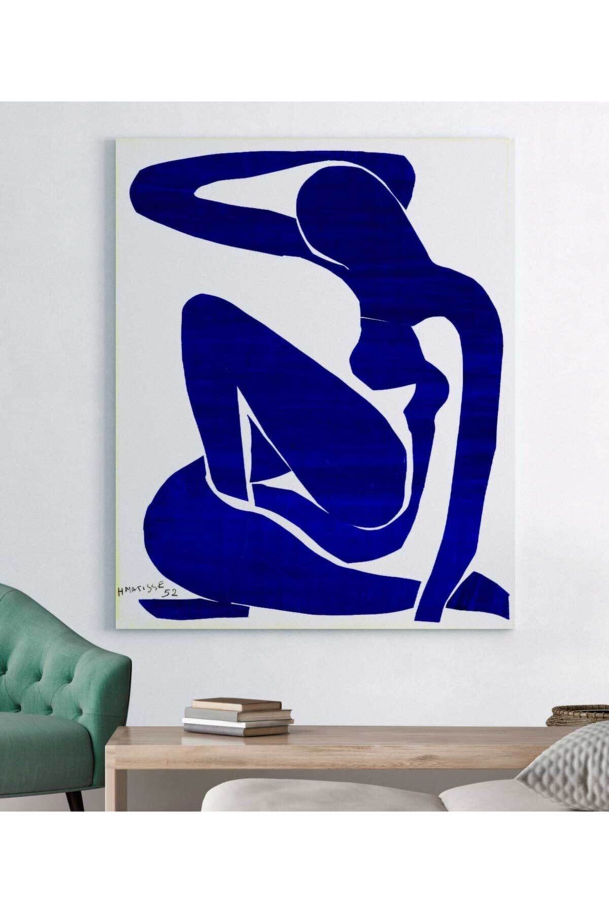StellaStore Henri Matisse Mavi Çıplak Kadın I Kanvas Tablo