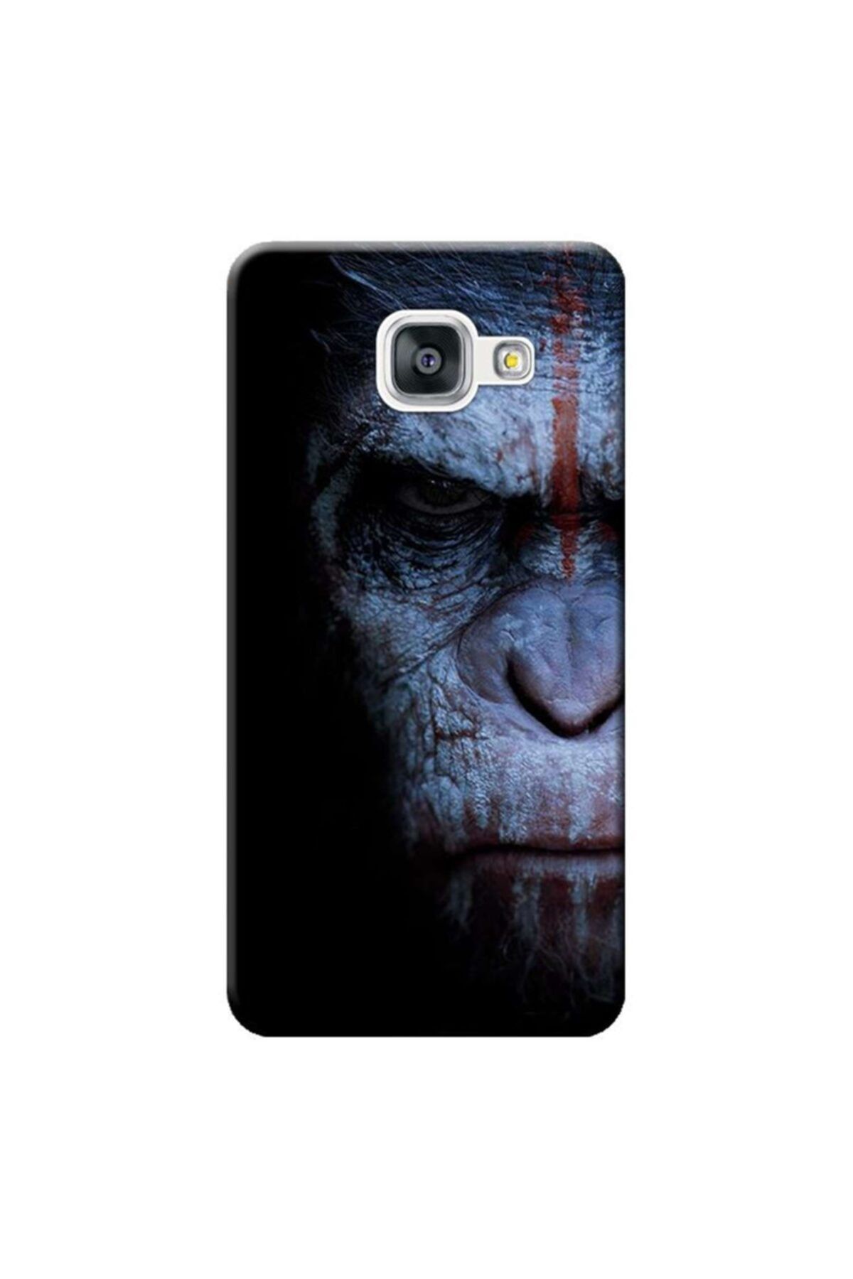 VOLENTE Samsung Galaxy J7 Prime Kılıf Sm-g610 Silikon Baskılı Maymun Face Stk:147