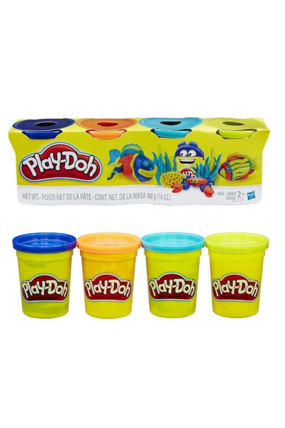 Play Doh Play-doh Hasbro Oyun Hamuru 4 Lü (prm)448gr B5517