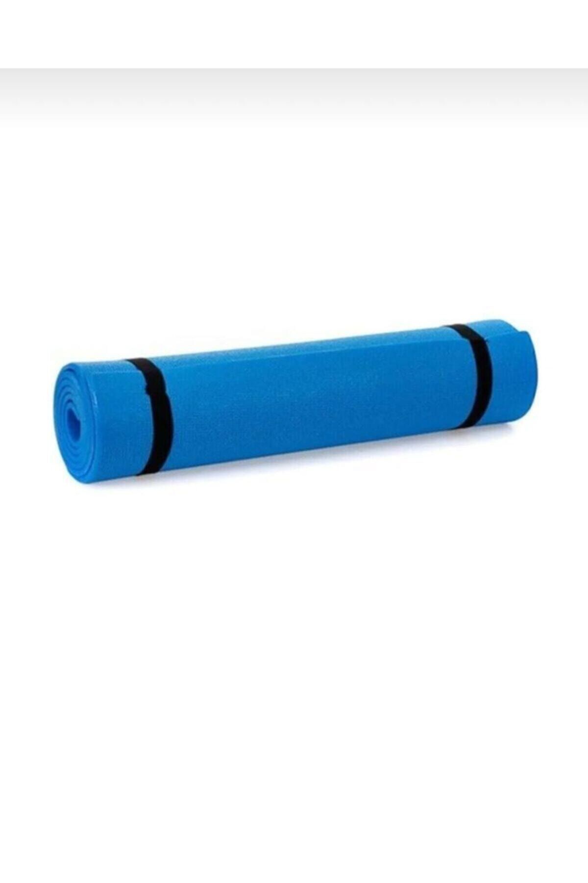 Leyaton 6,5 Mm Mavi Pilates Matı - Pilates Minderi - Egzersiz Minderi - Yer Matı 150 Cm X 50 Cm