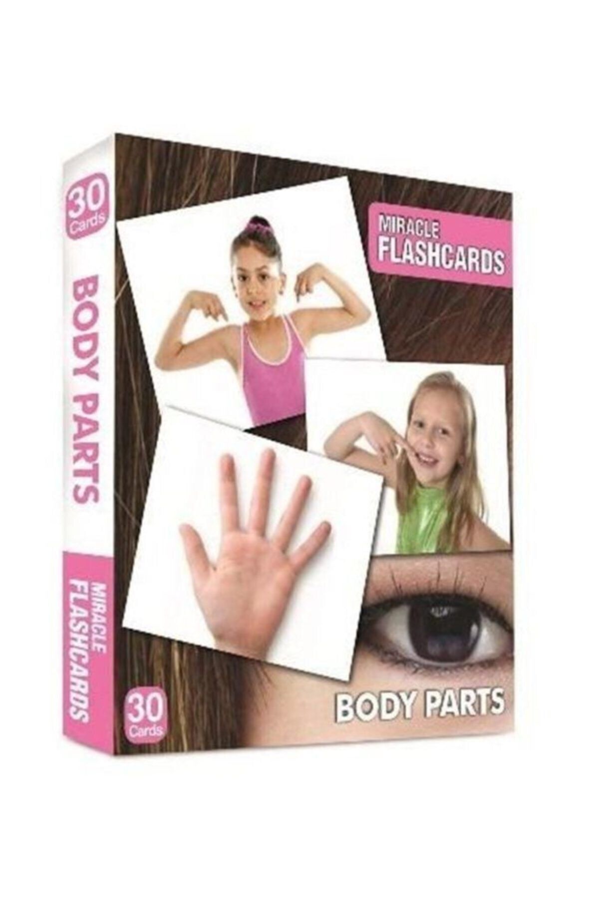 MK Publications Miracle Flashcards Body Parts Kolektif - Kolektif