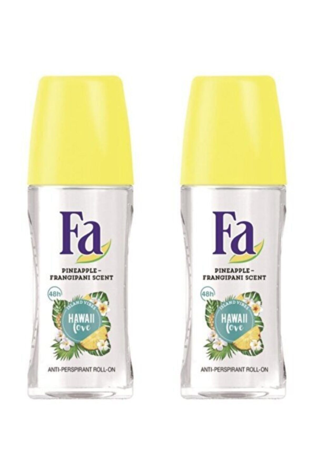 Fa Spray Hawaii Love Roll-On 50 ml X 2 Adet