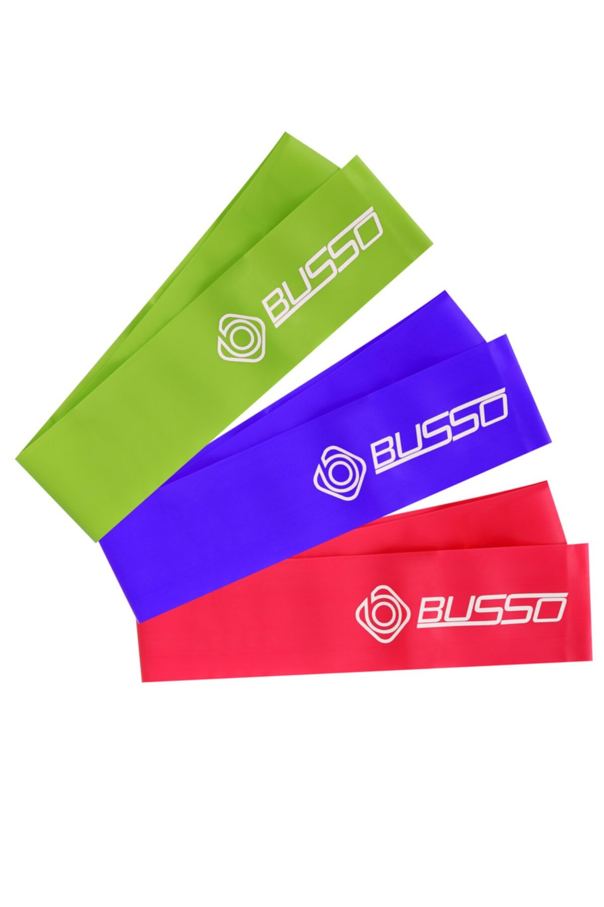 Busso Bs-174 Pilates Bant Seti 120*7,5*0,35/0,45/0,55mm