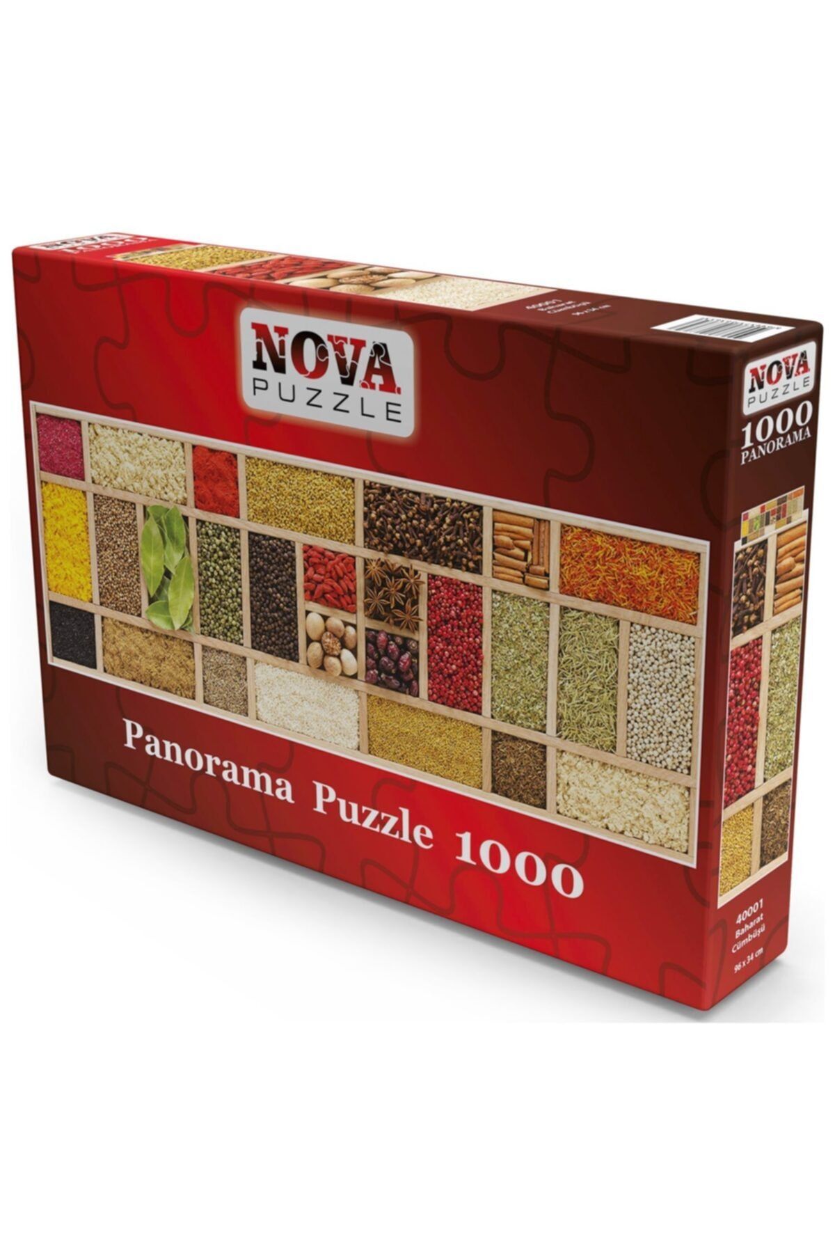 Nova Puzzle 1000 Parça Panorama Baharat Cümbüşü Puzzle