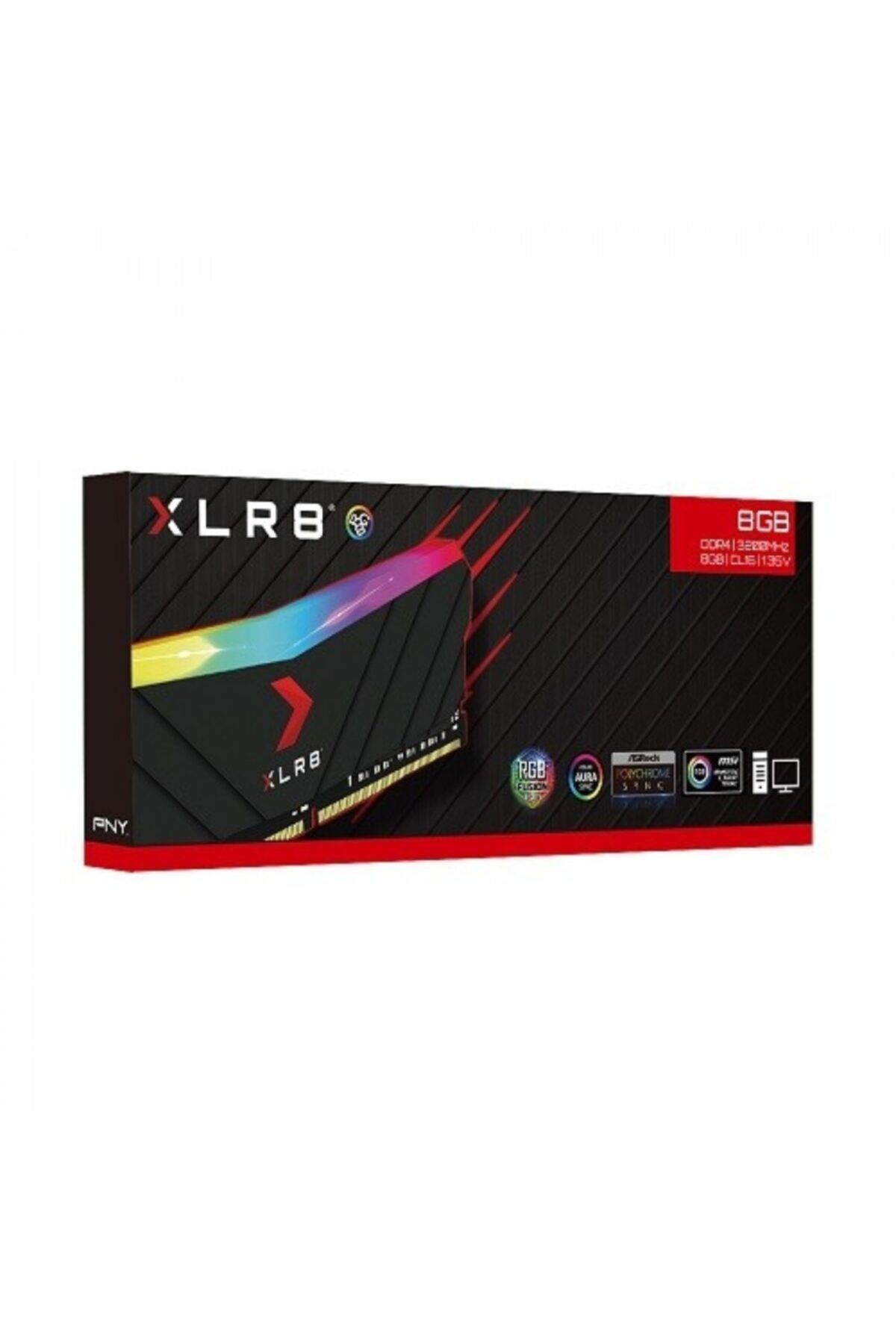 Genel Markalar Xlr8 Gaming Epıc-x Rgb 8gb (1X8GB) 3200mhz Cl16 Ddr4 Gaming Ram (MD8GD4320016XRGB)
