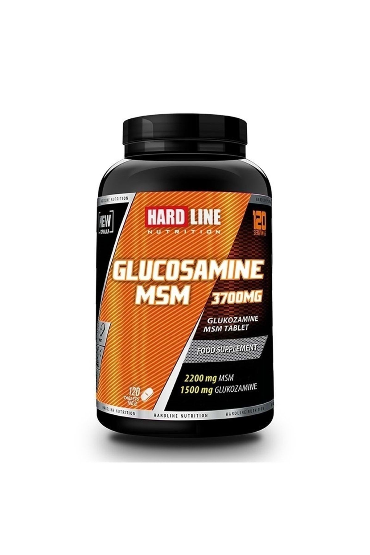 Hardline Glucosamine Msm 3700 120 Tablets