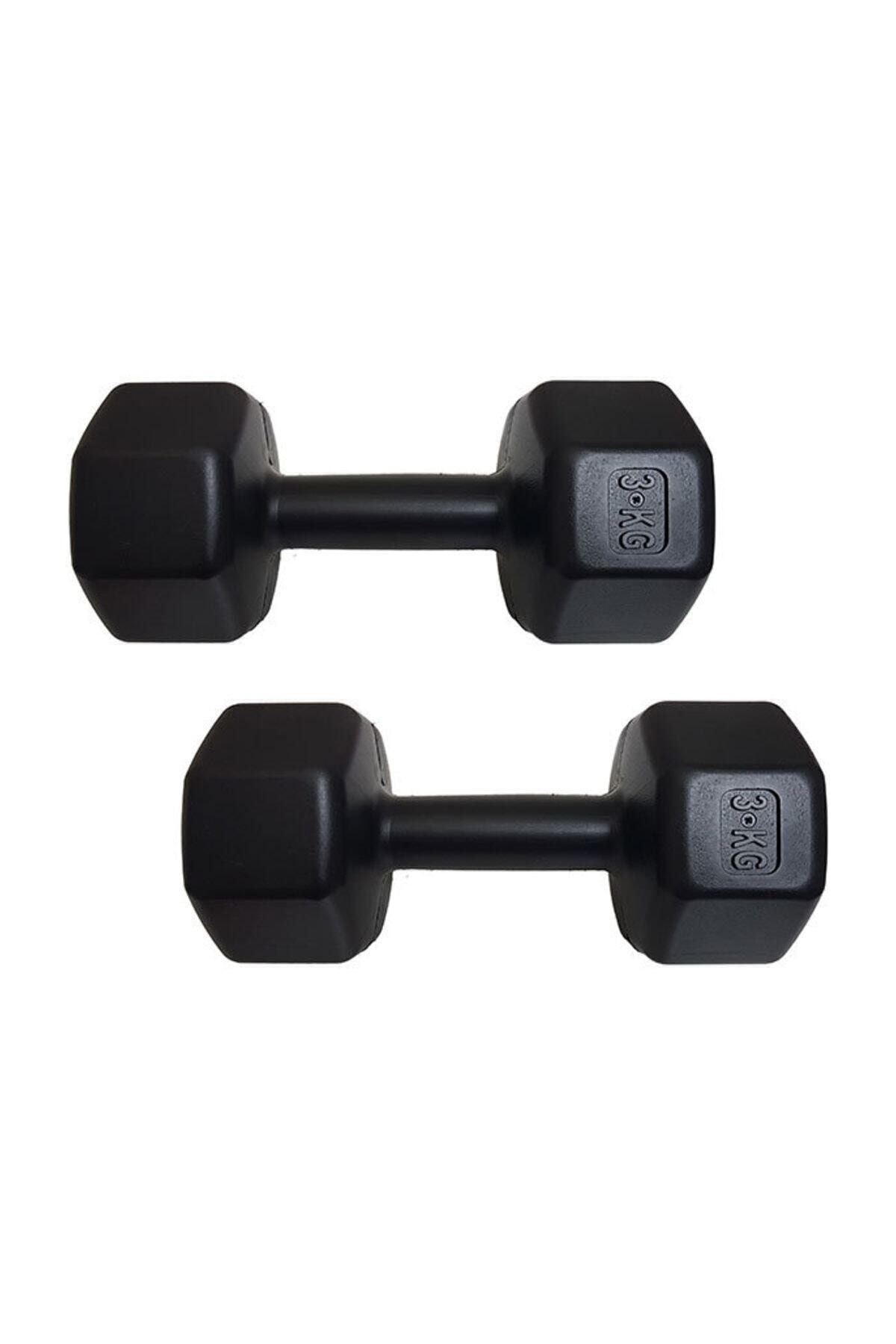 AYLA STAND 3 kg X 2 Adet 6 kg Dambıl Seti 6 kg Dumbell Set