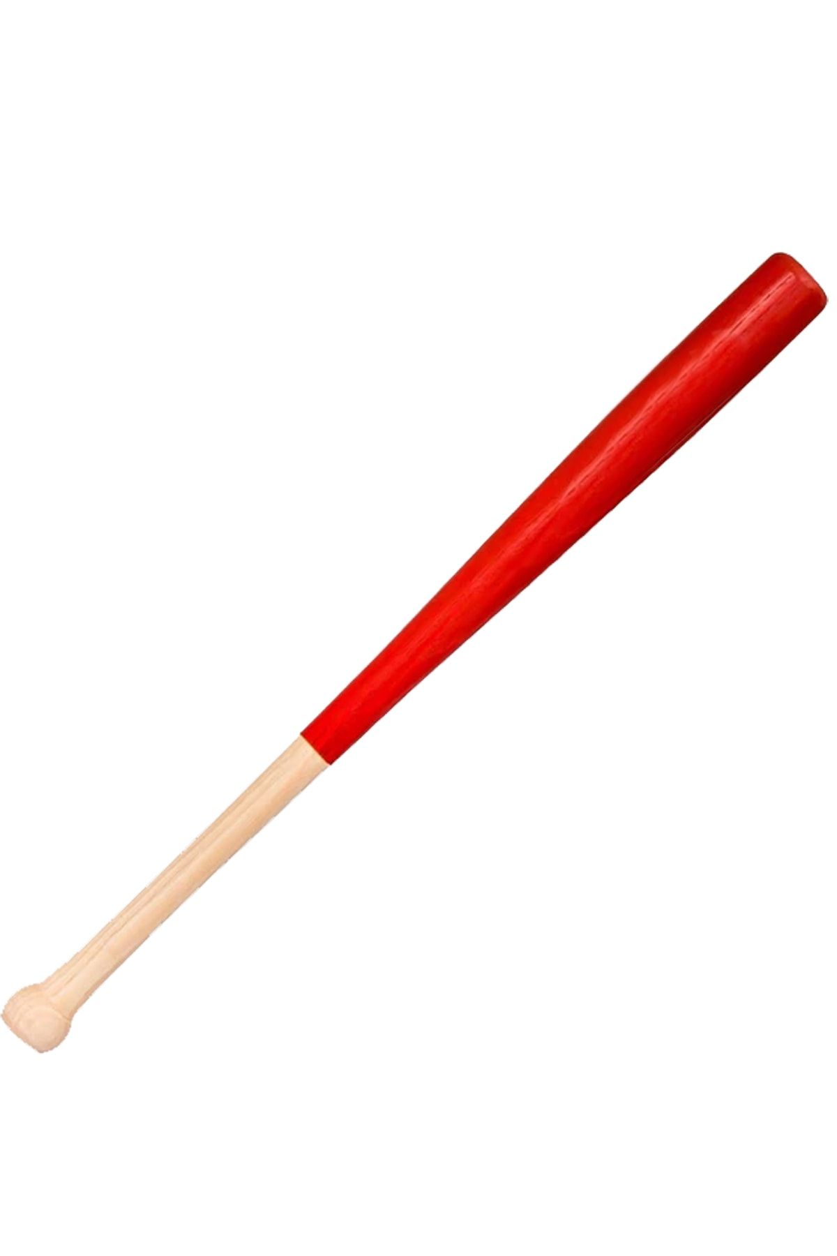 Genel Markalar Beyzbol Sopası 61 Cm Beyzbol Sopası Baseball Bat 4 Renk Seçenekli - Kırmızı