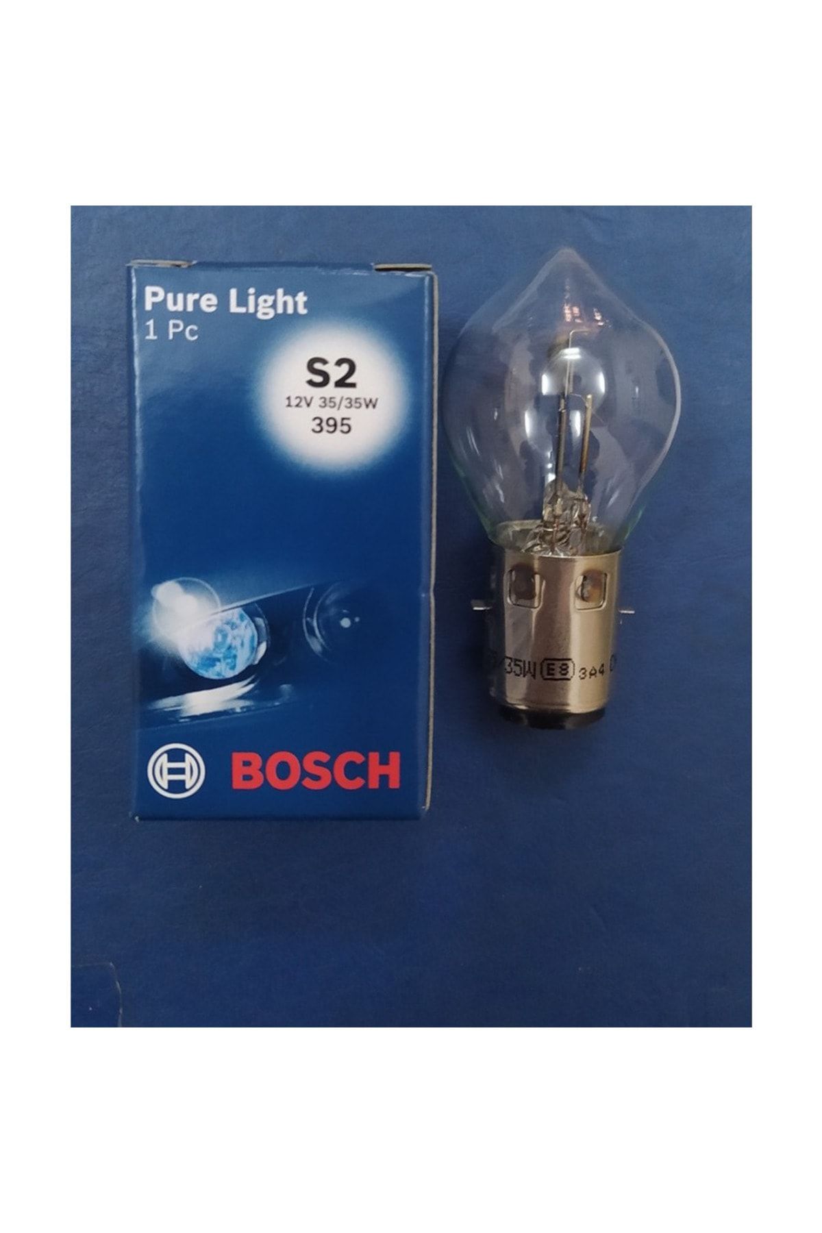 Bosch 12v 35/35w S2 Motosiklet Far Ampulü